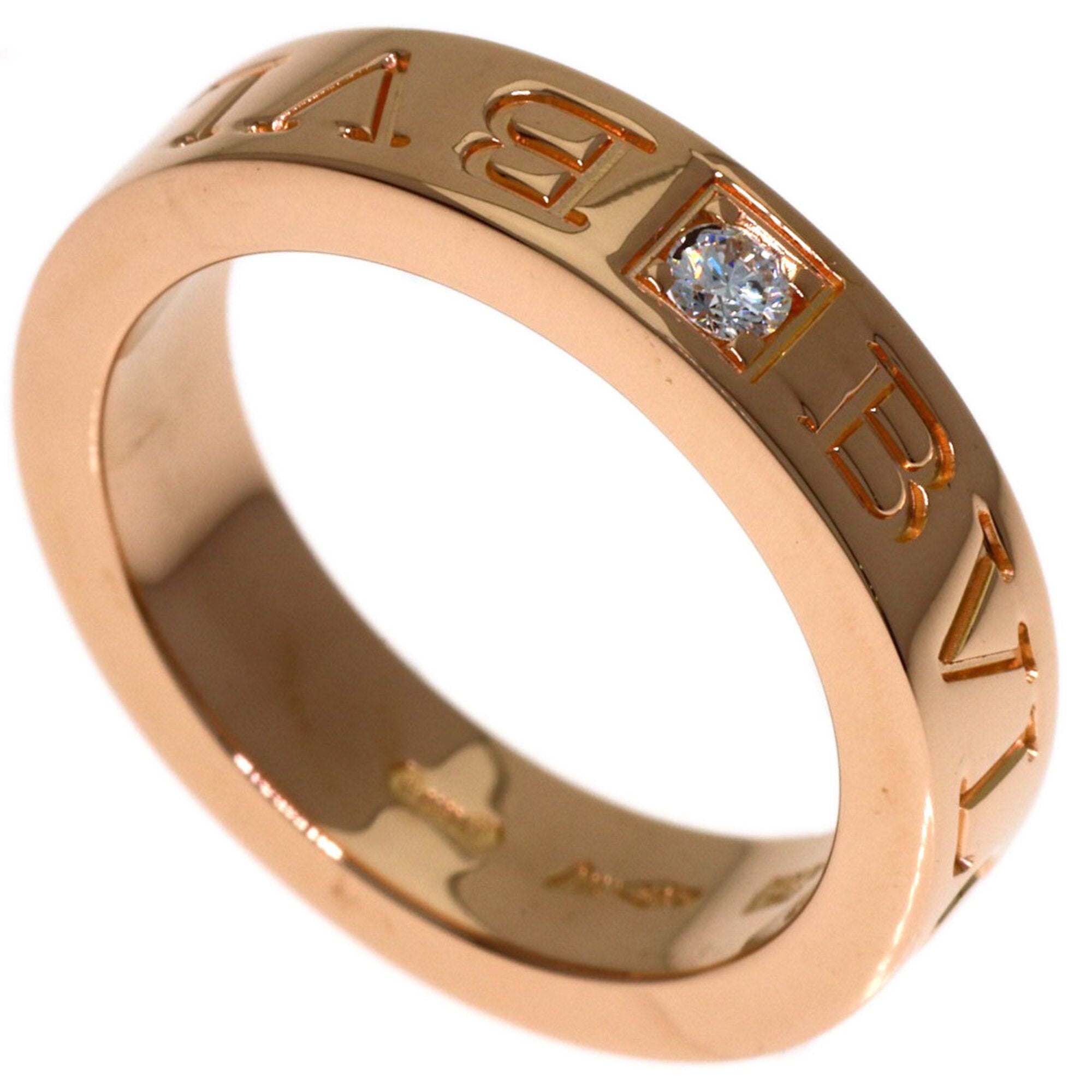 Bvlgari Pink Gold (18K) Band Ring (Pre-Owned)