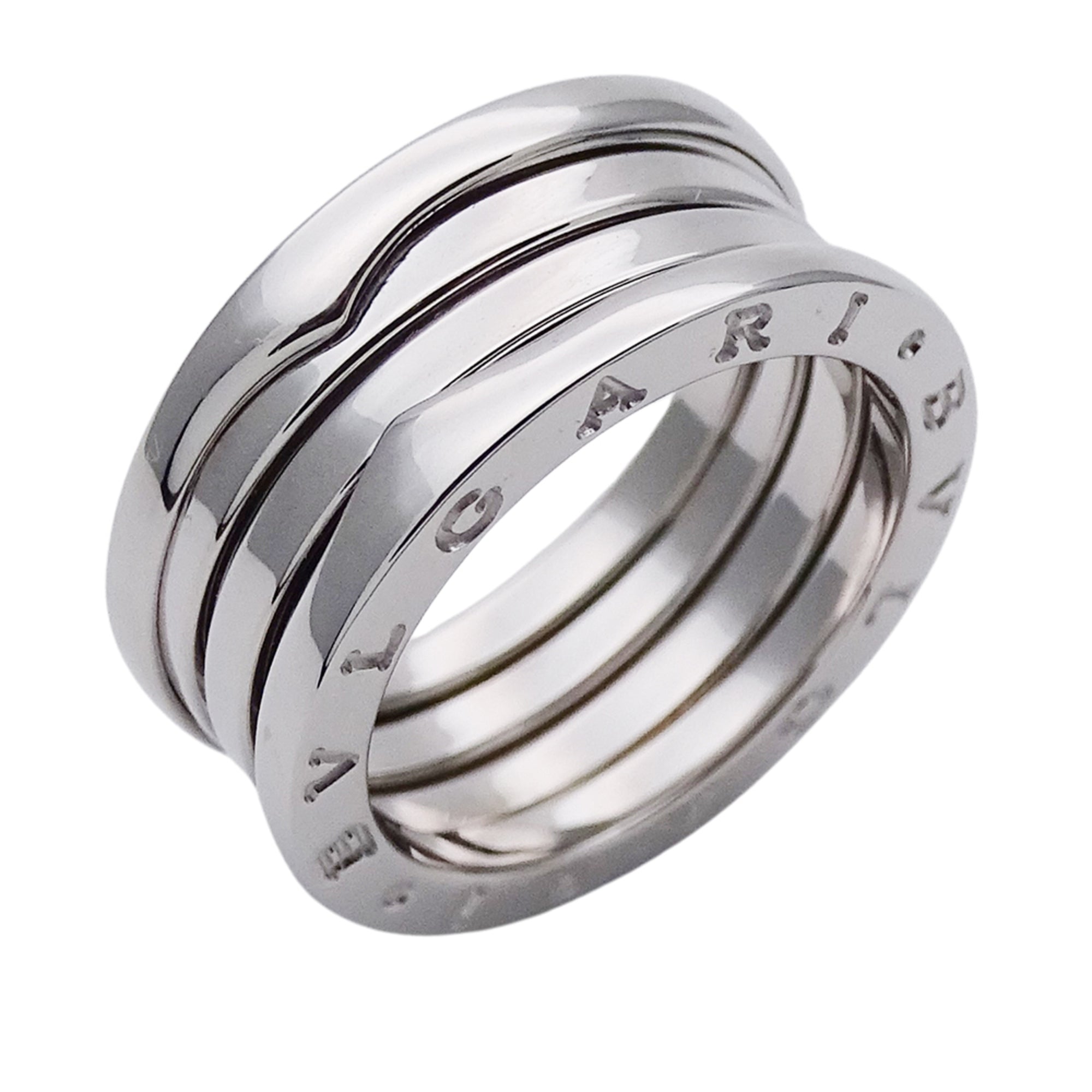 Bvlgari B.Zero1 White Gold White Gold (18K) Band Ring (Pre-Owned)