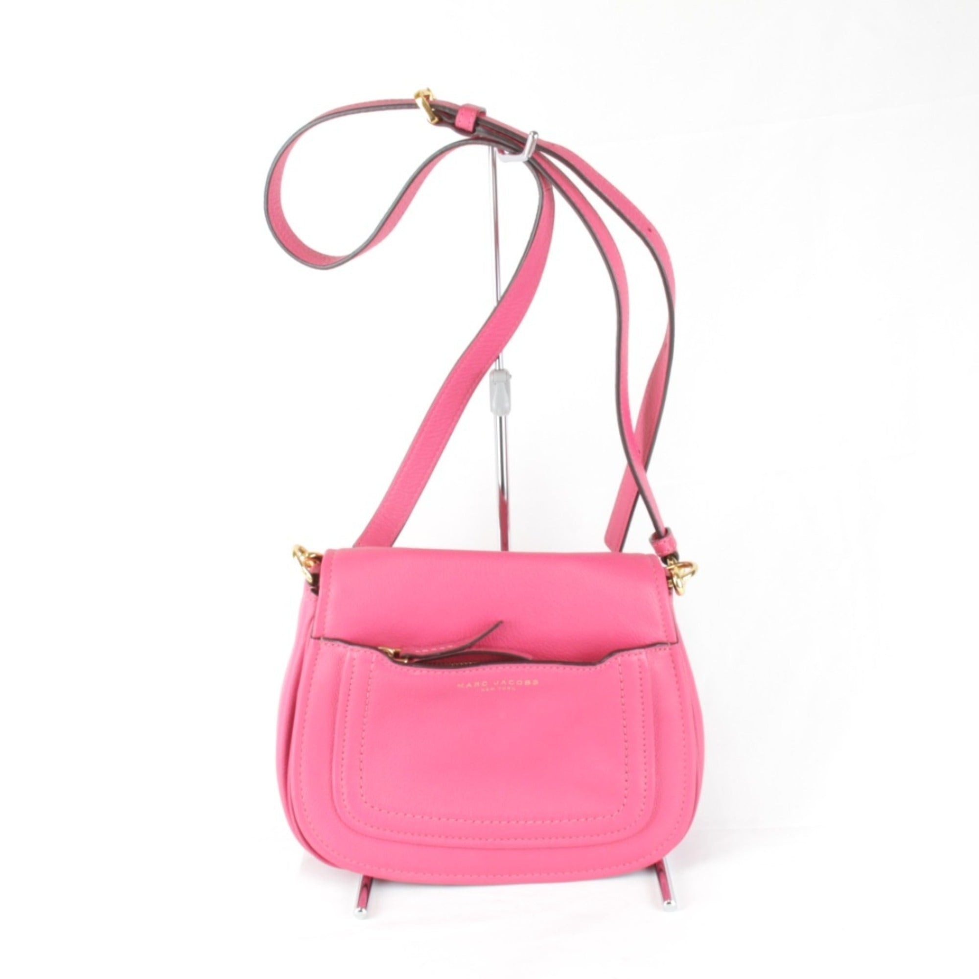 Marc Jacobs Pink Leather Shoulder Bag (Pre-Owned)