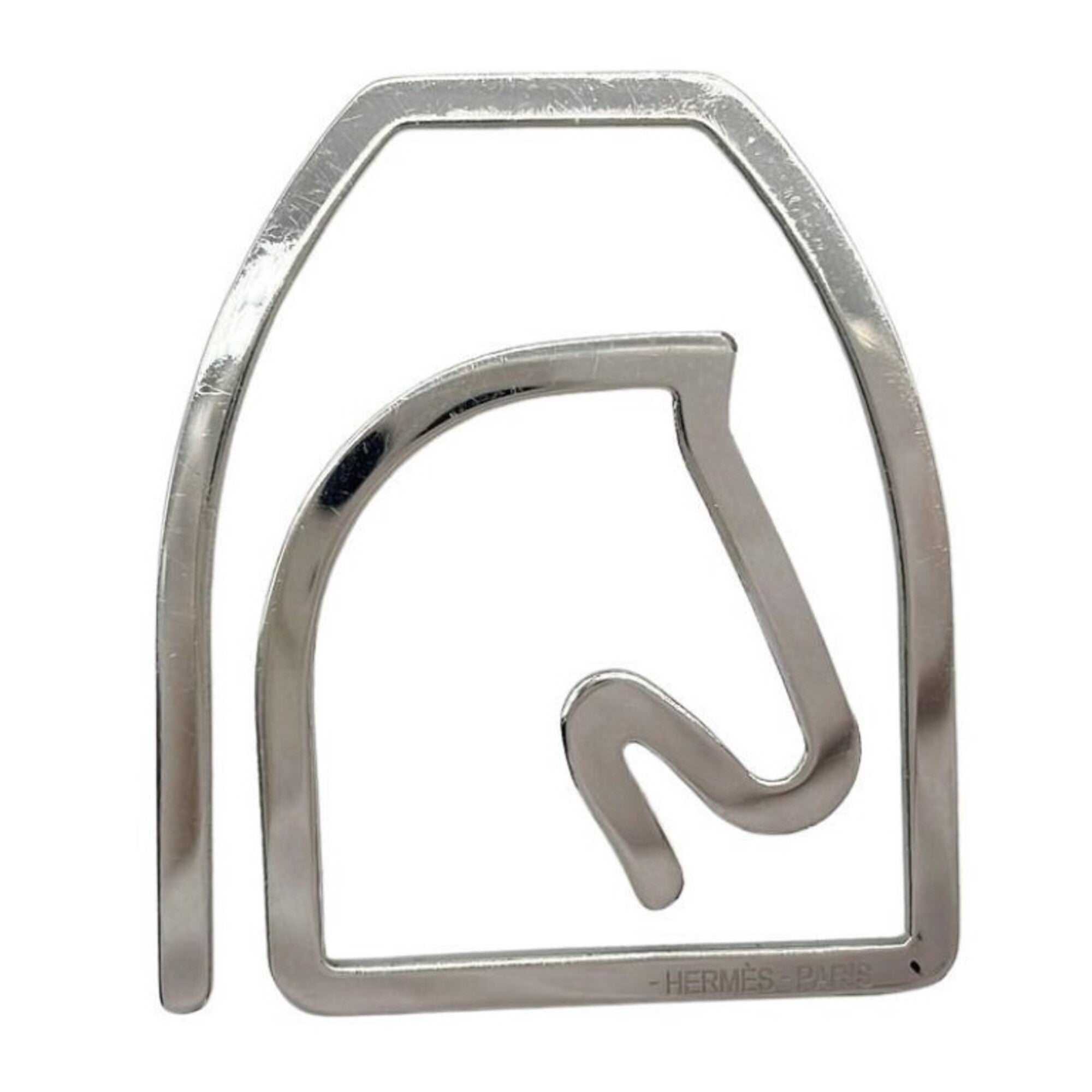 Hermes Silver Metal Money Clip (Pre-Owned)