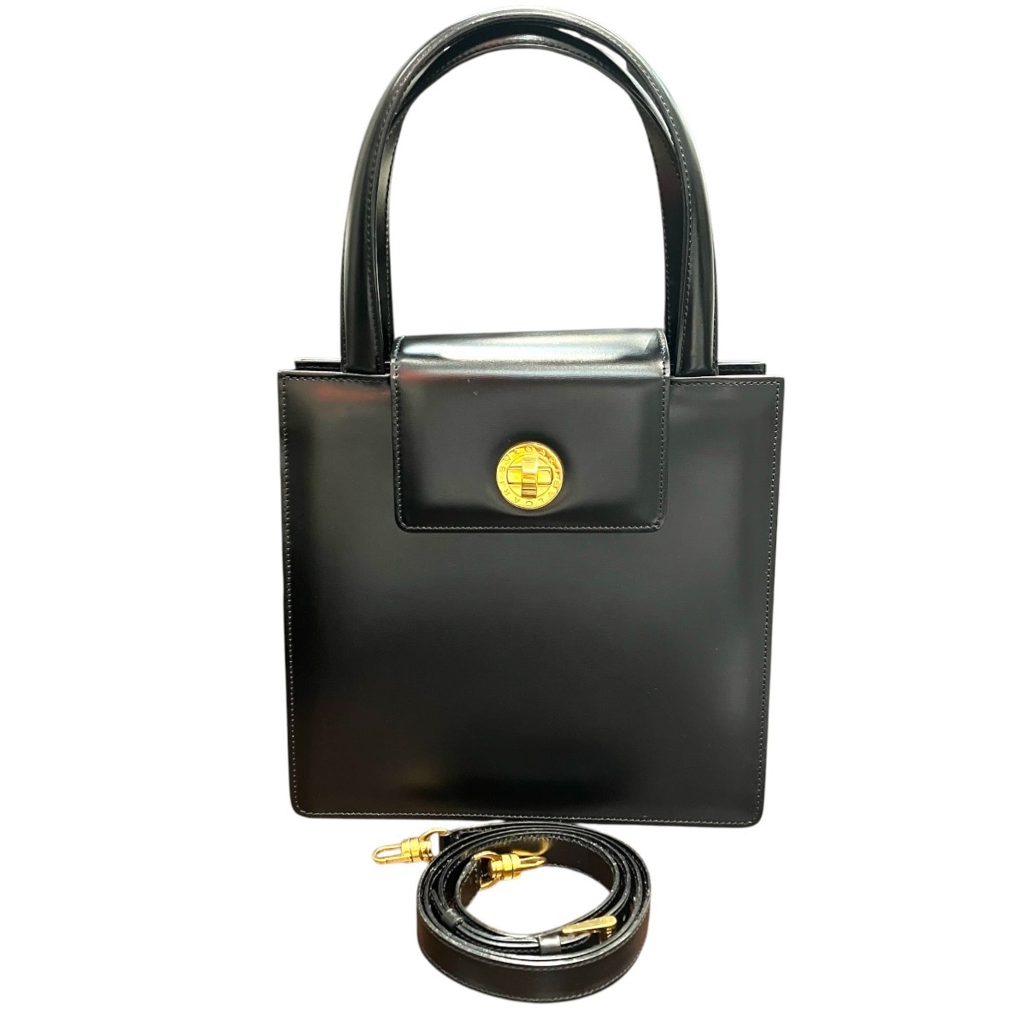Bvlgari Bvlgari Bvlgari Leather Handbag (Pre-Owned)