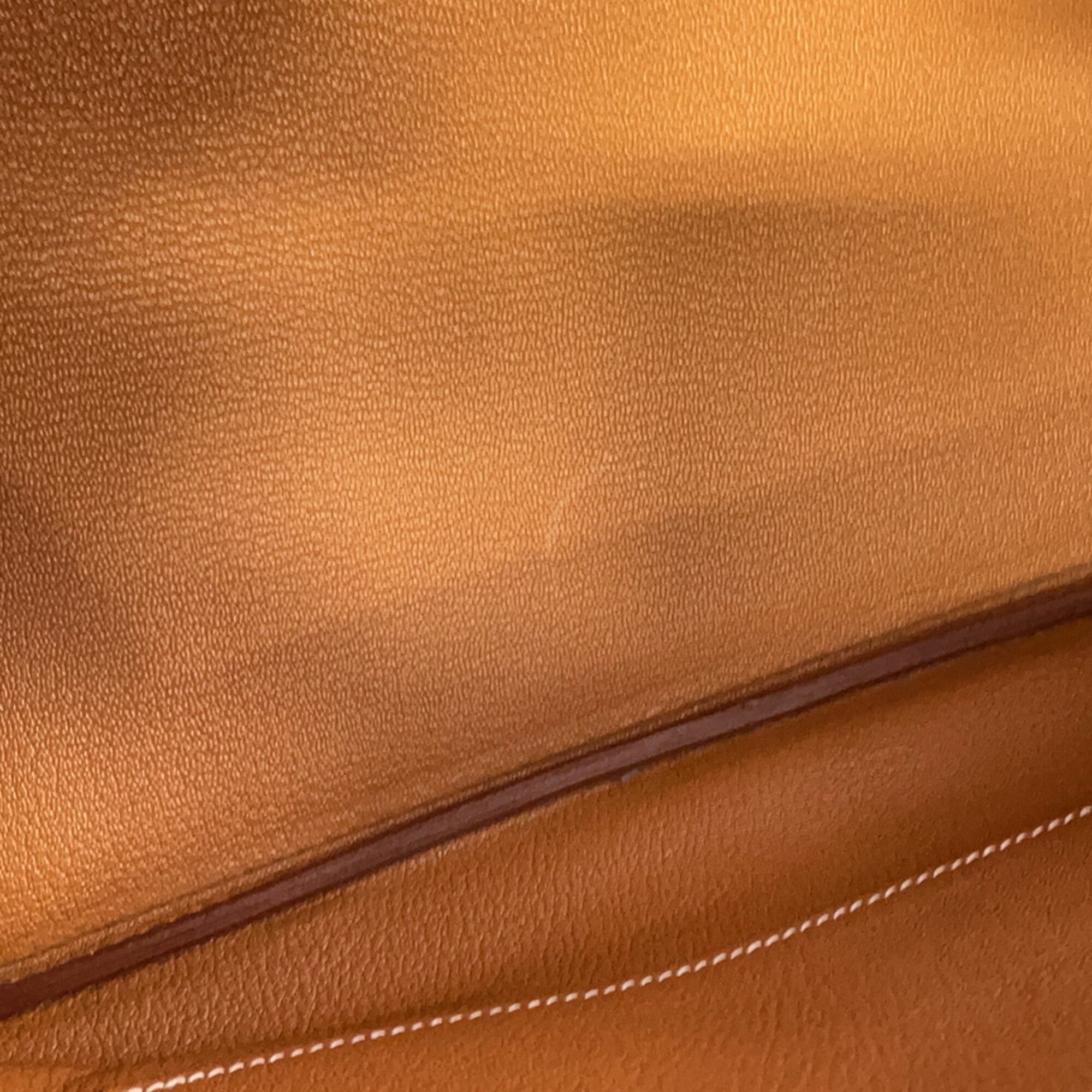 Hermes Birkin Gold Togo Leather Handbag (Pre-Owned)