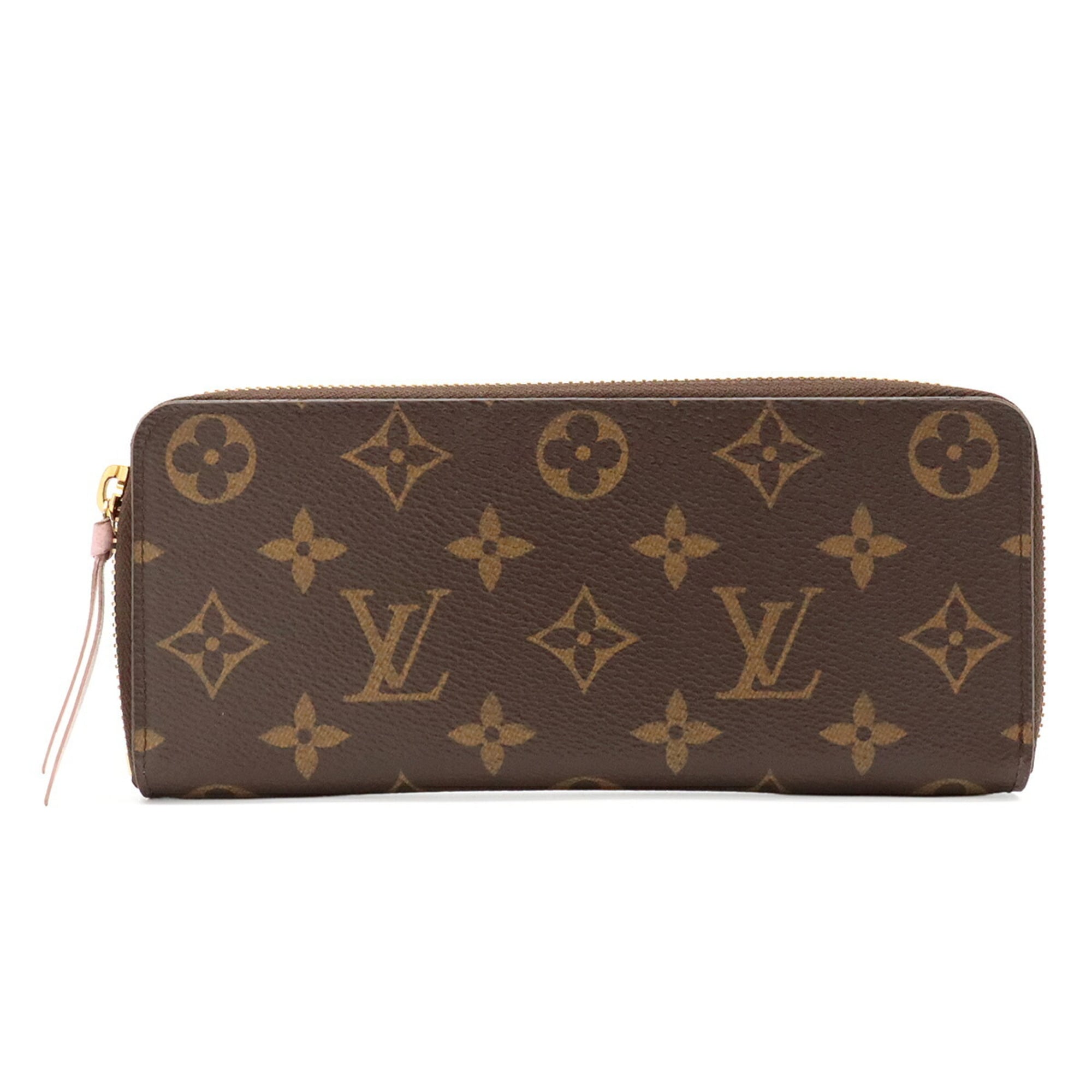 Louis Vuitton Rose Ballerine Monogram Canvas Long Wallet (Bi-Fold) (Pre-Owned)