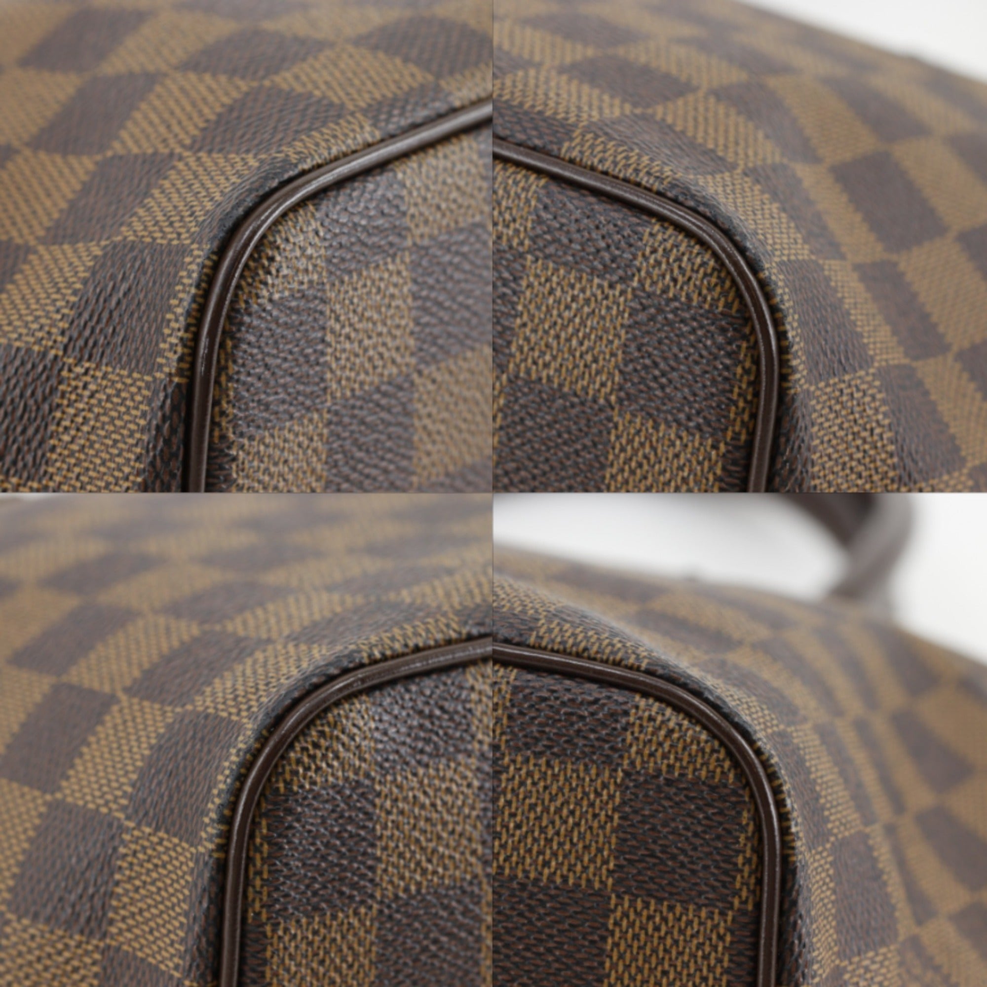 Louis Vuitton Brown Damier Canvas Tote Bag (Pre-Owned)