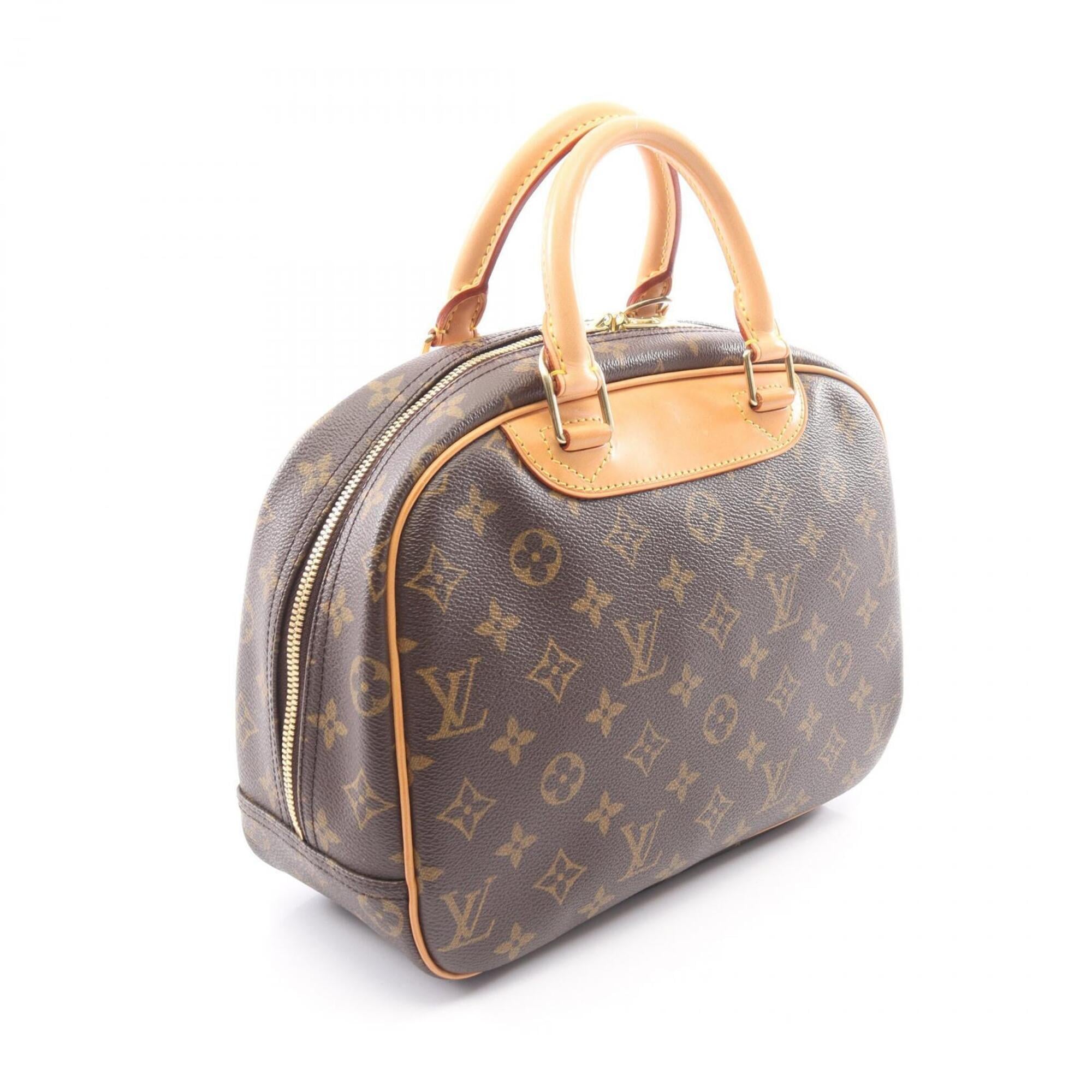 Louis Vuitton Brown Pvc Leather Handbag (Pre-Owned)