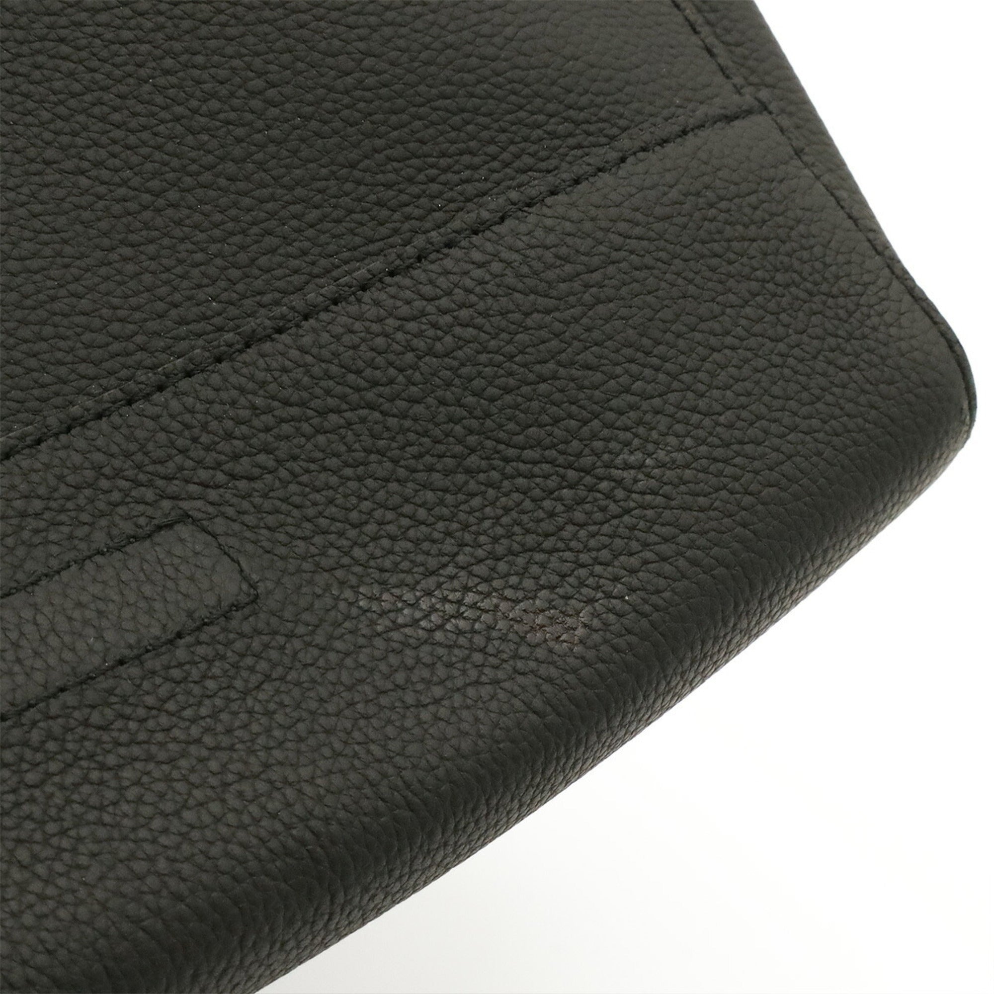 Louis Vuitton Black Noir Leather Shoulder Bag (Pre-Owned)