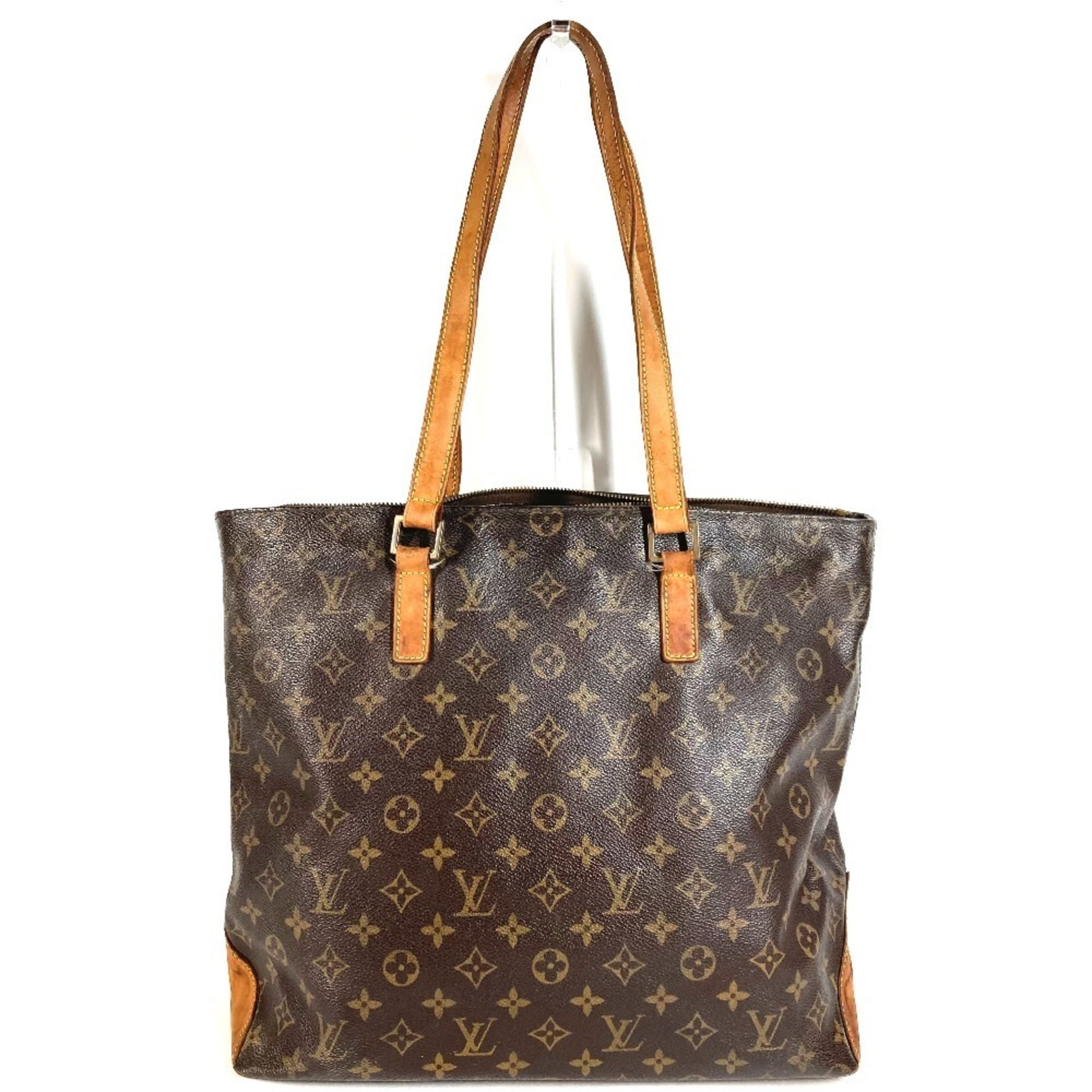 Louis Vuitton Brown Monogram Shoulder Bag Tote Bag (Pre-Owned)