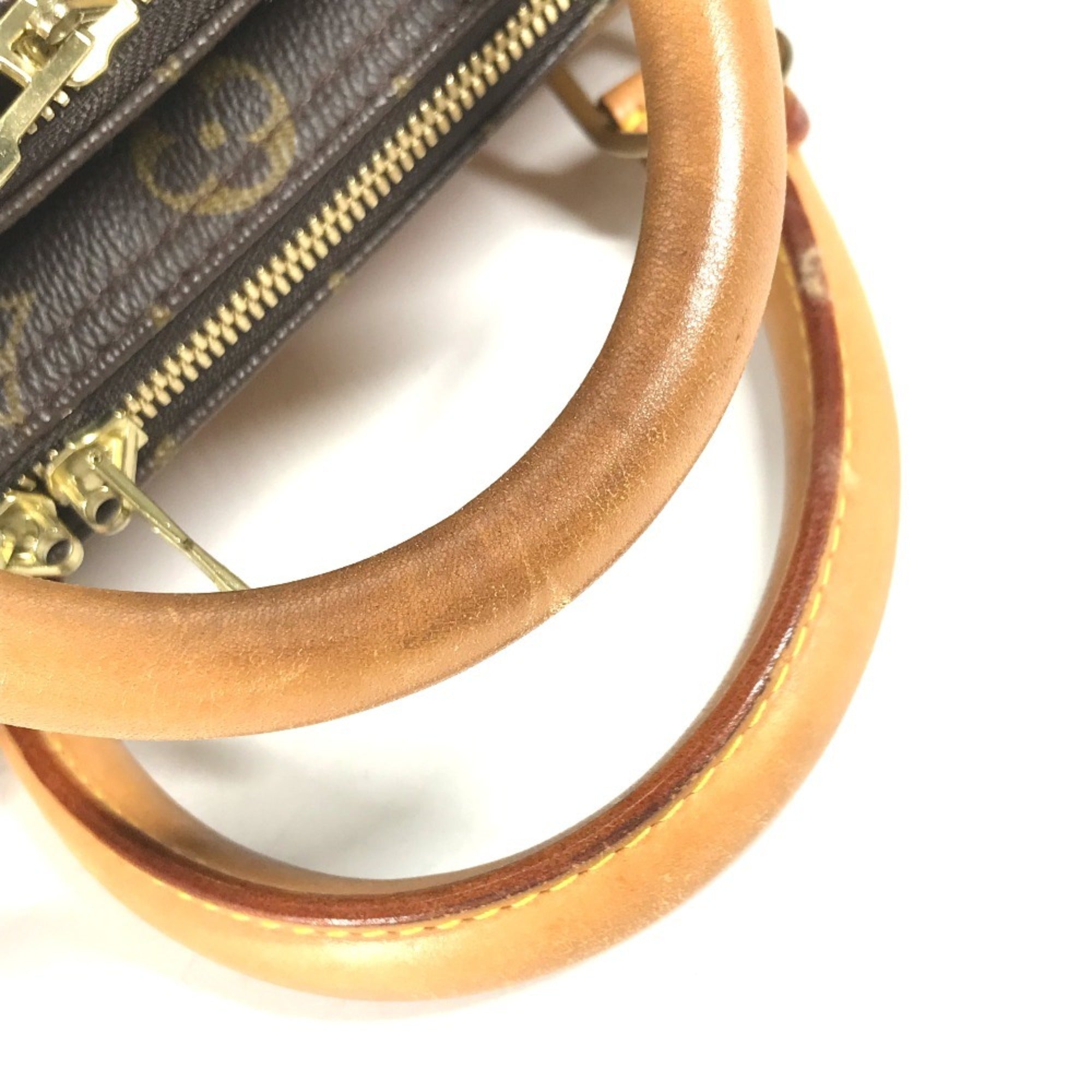 Louis Vuitton Monogram Brown Monogram Boston Bag Shoulder Bag (Pre-Owned)