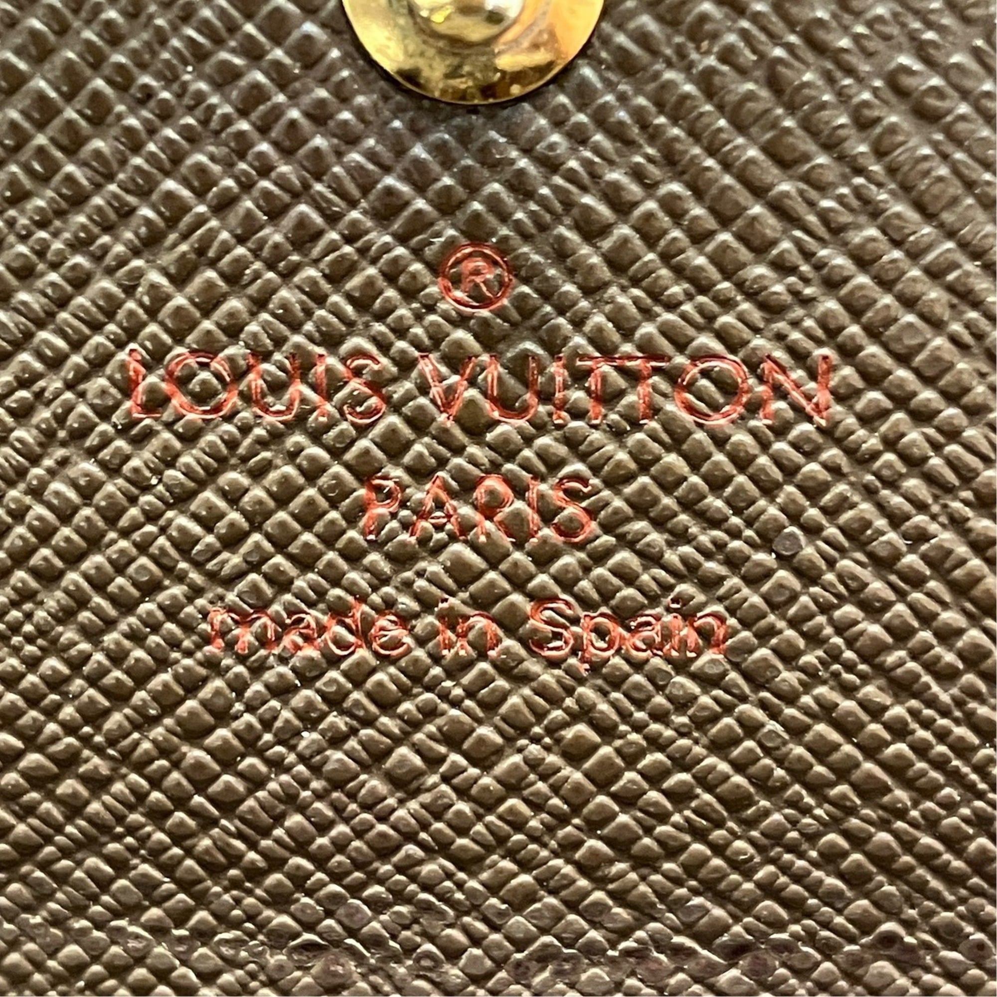 Louis Vuitton Damier Brown Damier Canvas Long Wallet (Bi-Fold) (Pre-Owned)
