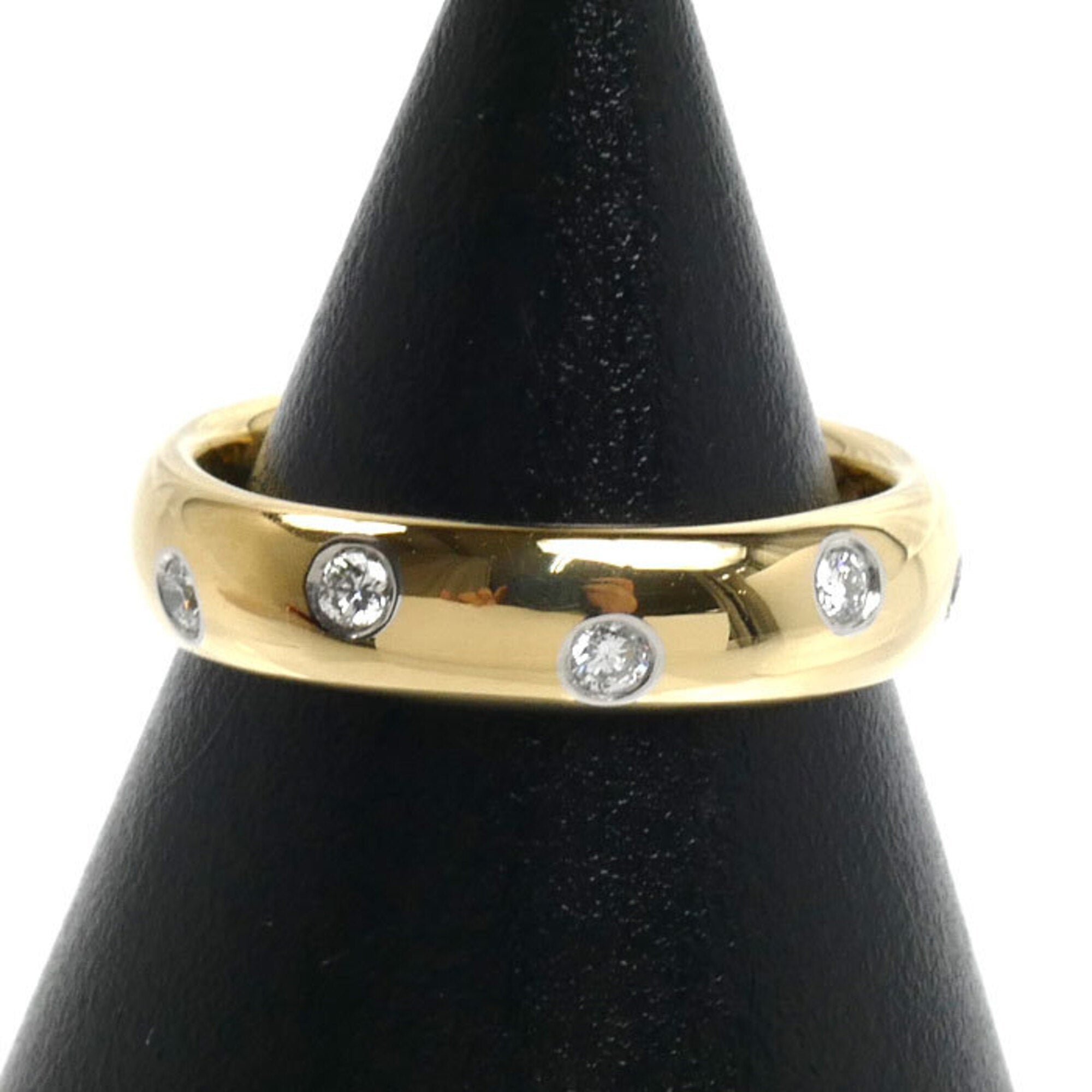 Tiffany Yellow Gold (18K) Platinum 950 Band Ring (Pre-Owned)