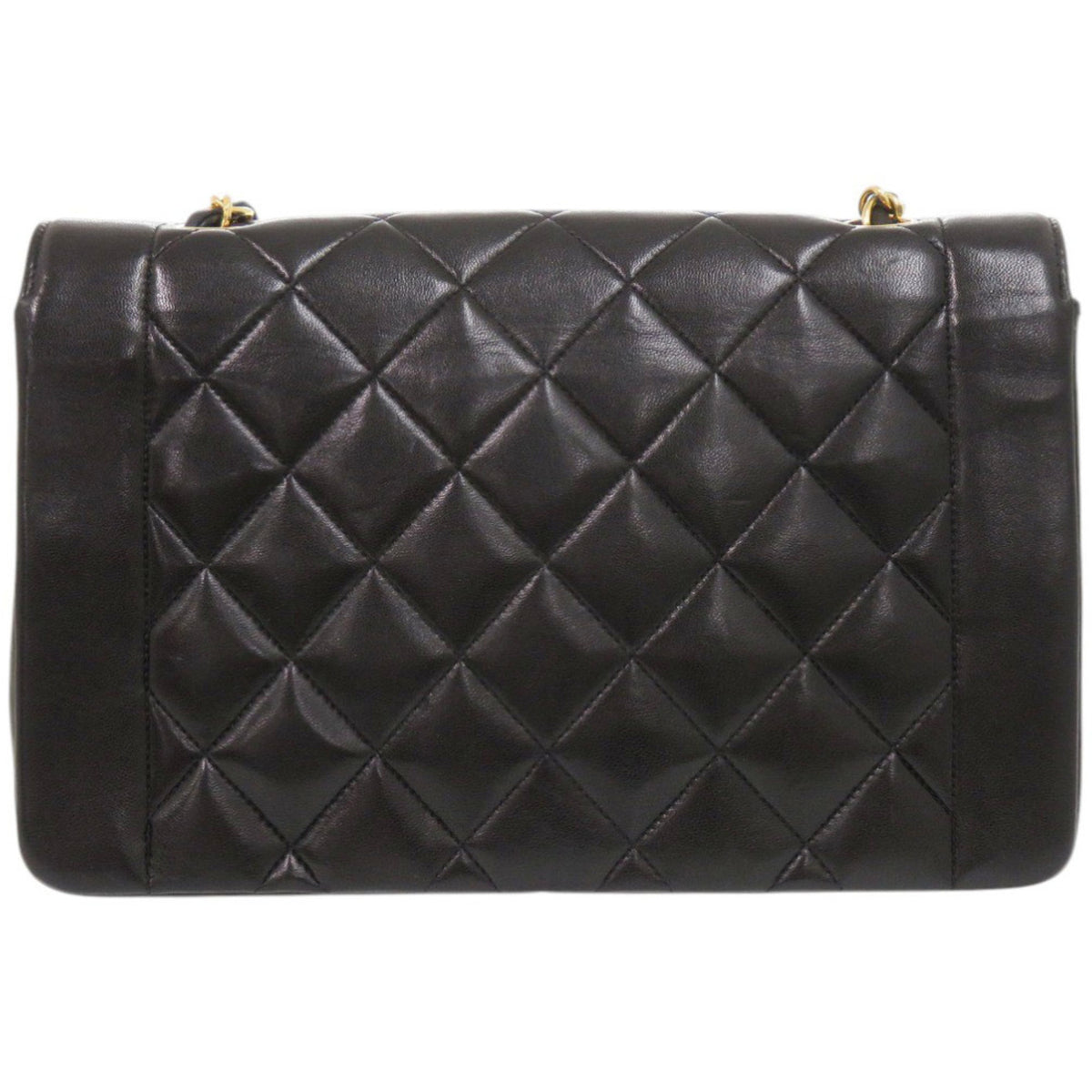 Chanel Black Leather Shoulder Bag (Pre-Owned)