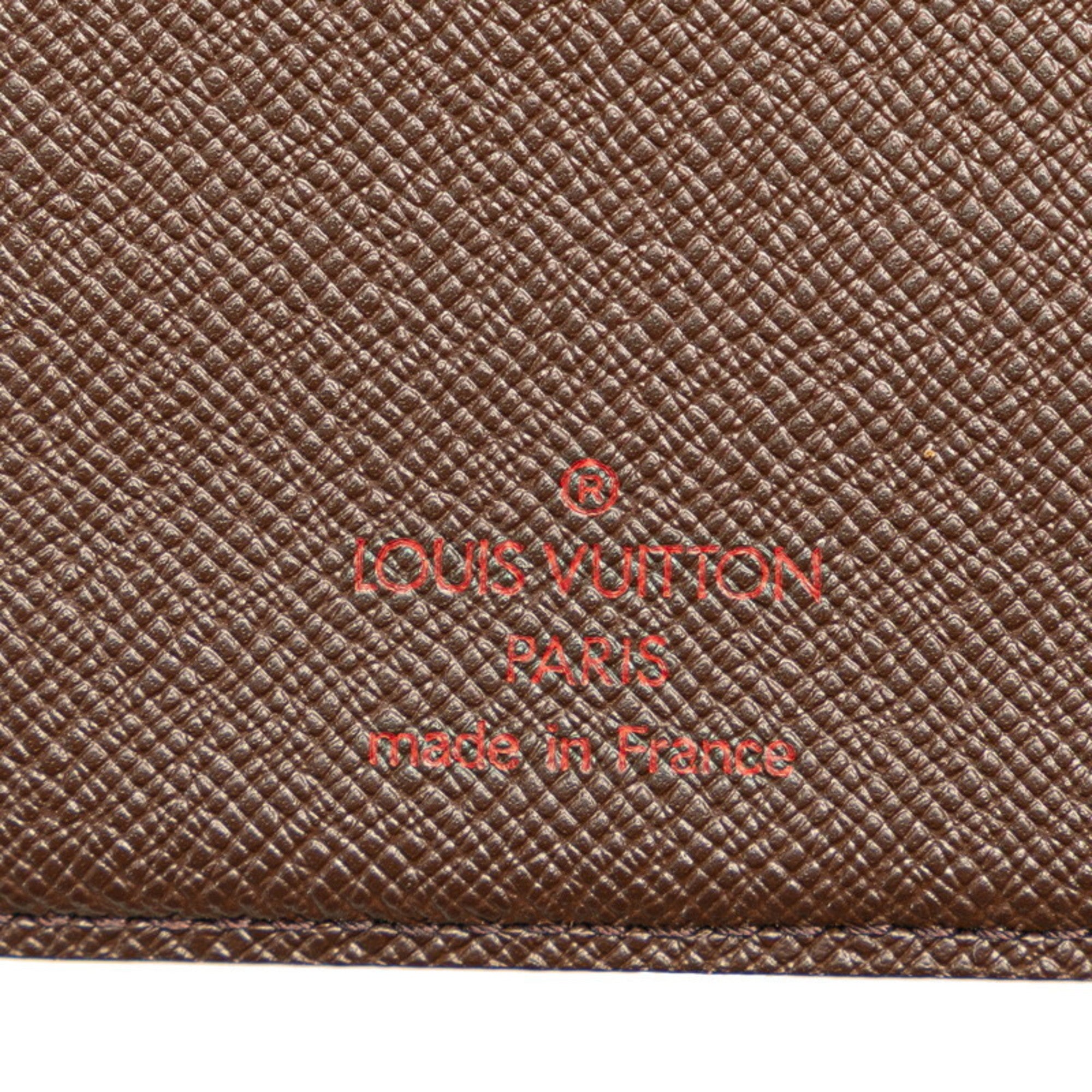 Louis Vuitton Brown Pvc Wallet (Tri-Fold) (Pre-Owned)