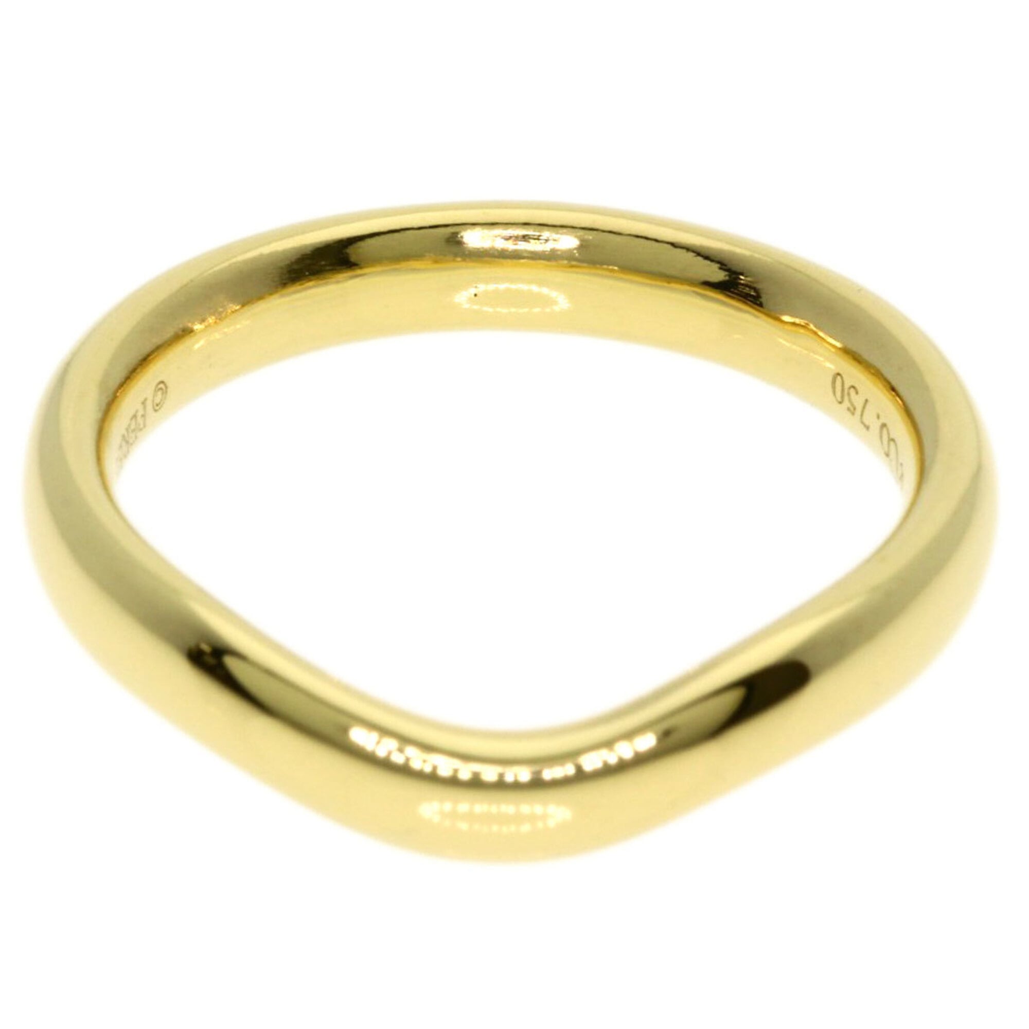 Tiffany Yellow Gold (18K) Band Ring (Pre-Owned)