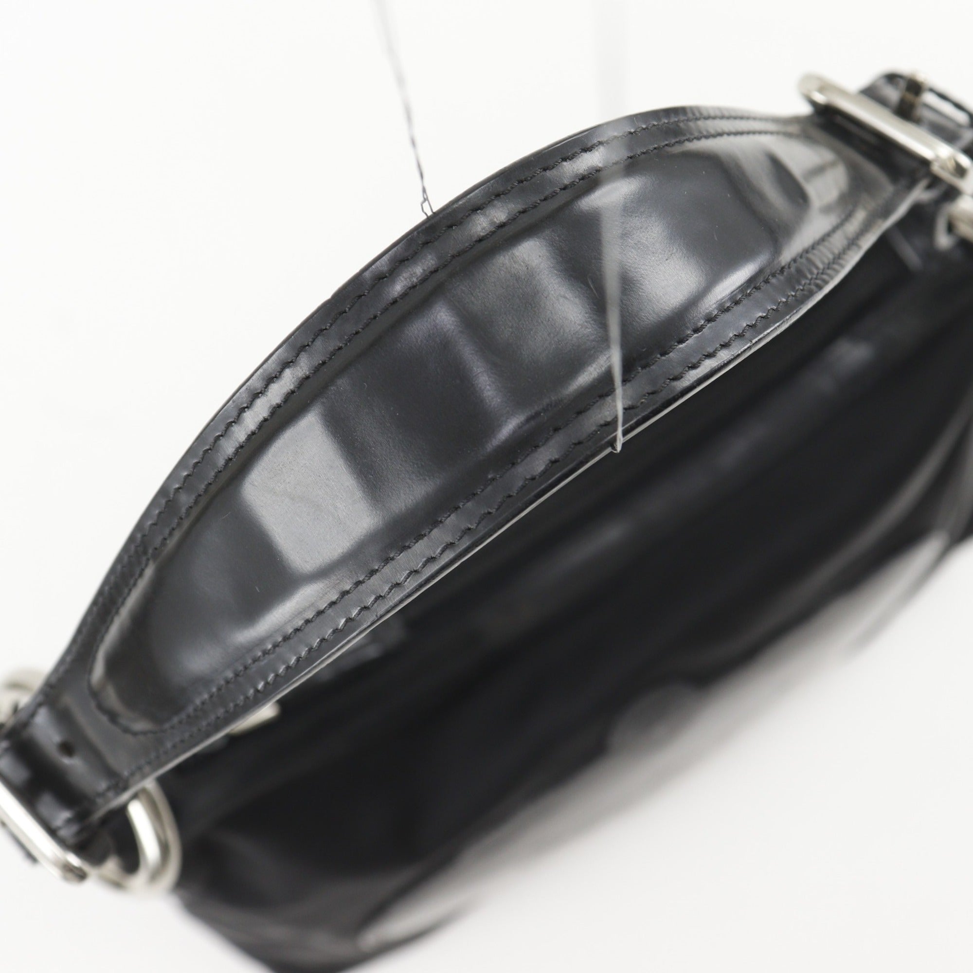 Prada Black Nero Nylon Shoulder Bag (Pre-Owned)