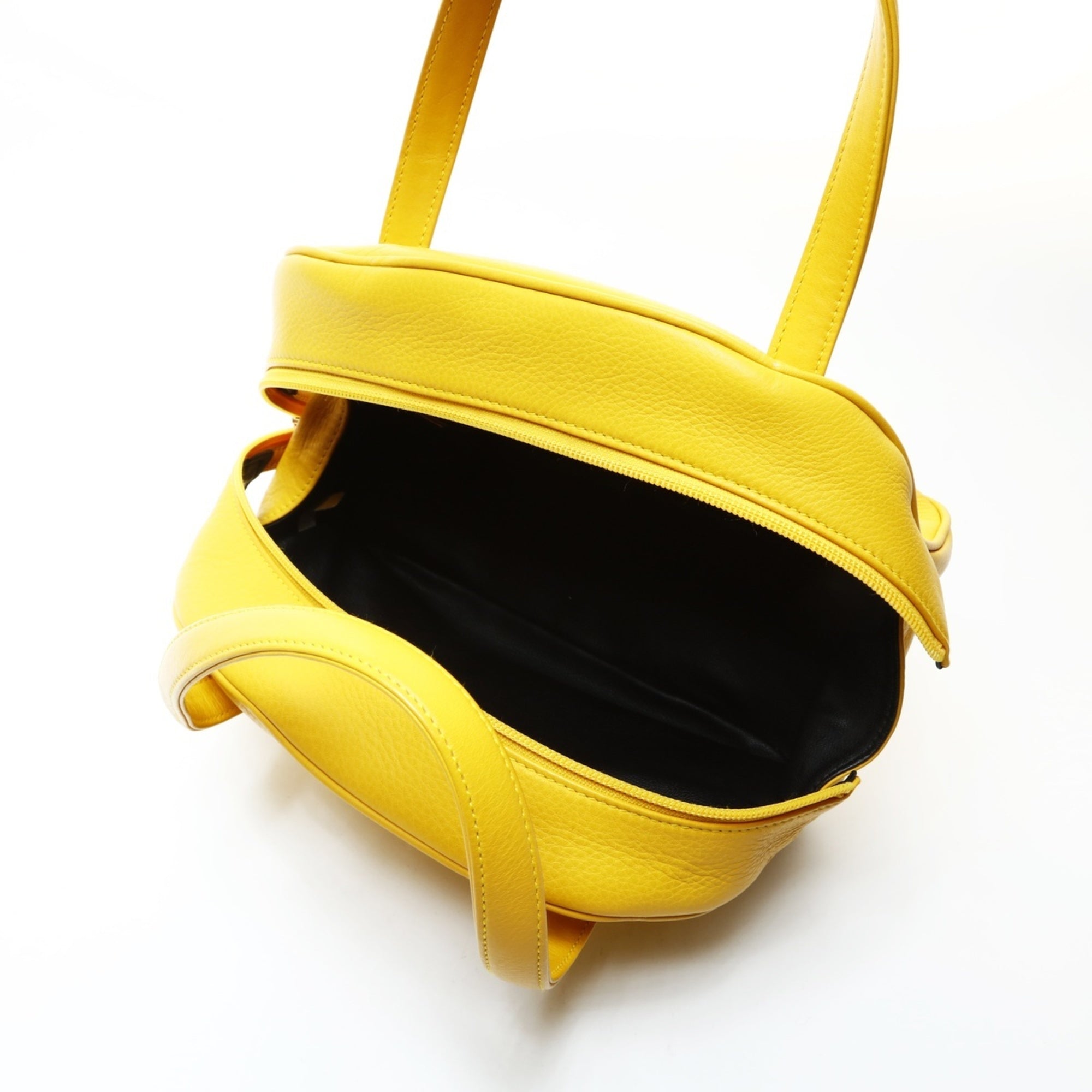 Christian Dior Yellow Leather Handbag (Pre-Owned)