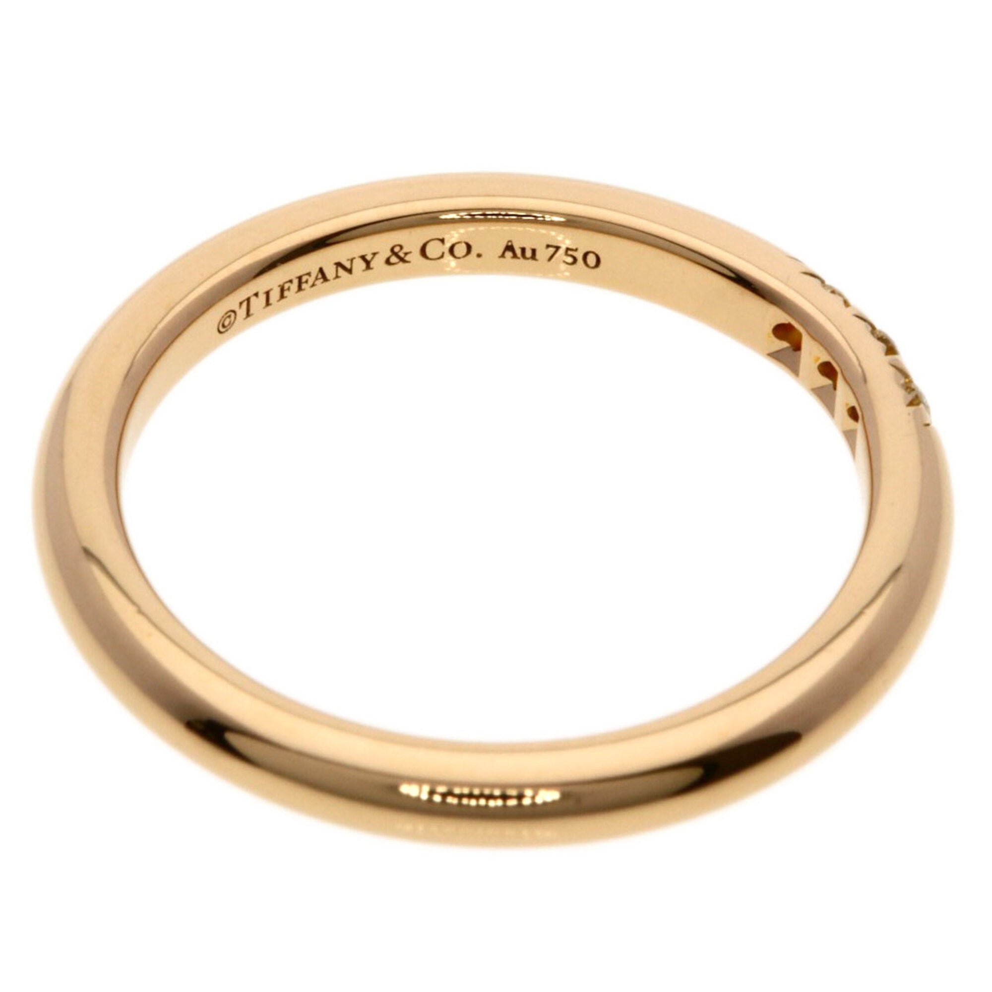 Tiffany Pink Gold (18K) Band Ring (Pre-Owned)