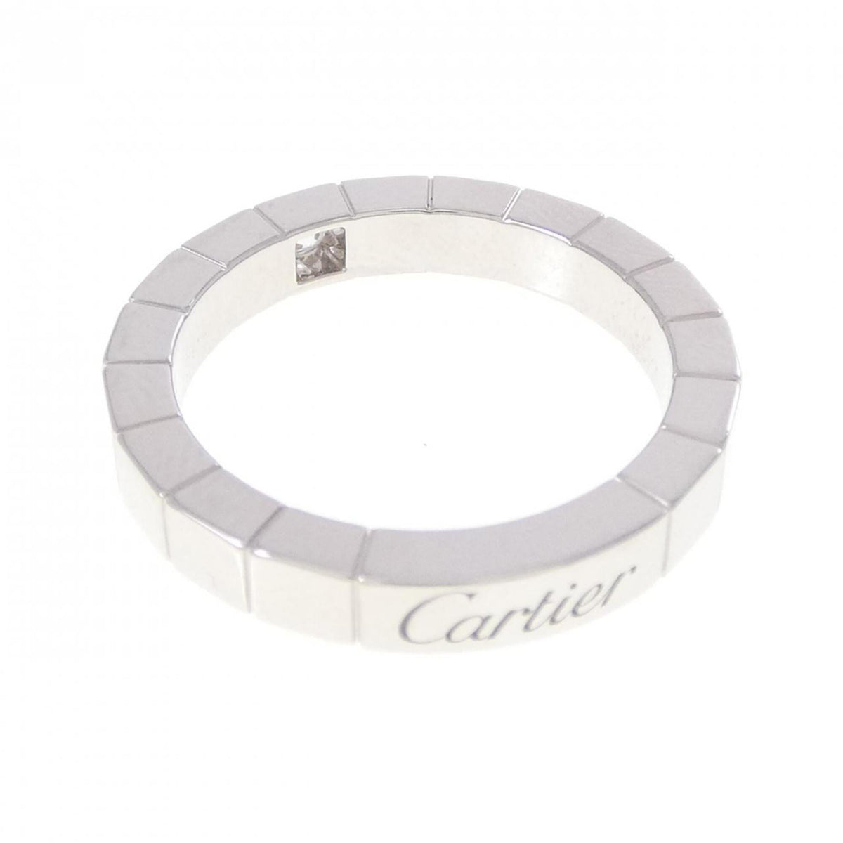 Cartier White Gold White Gold (18K) Band Ring (Pre-Owned)