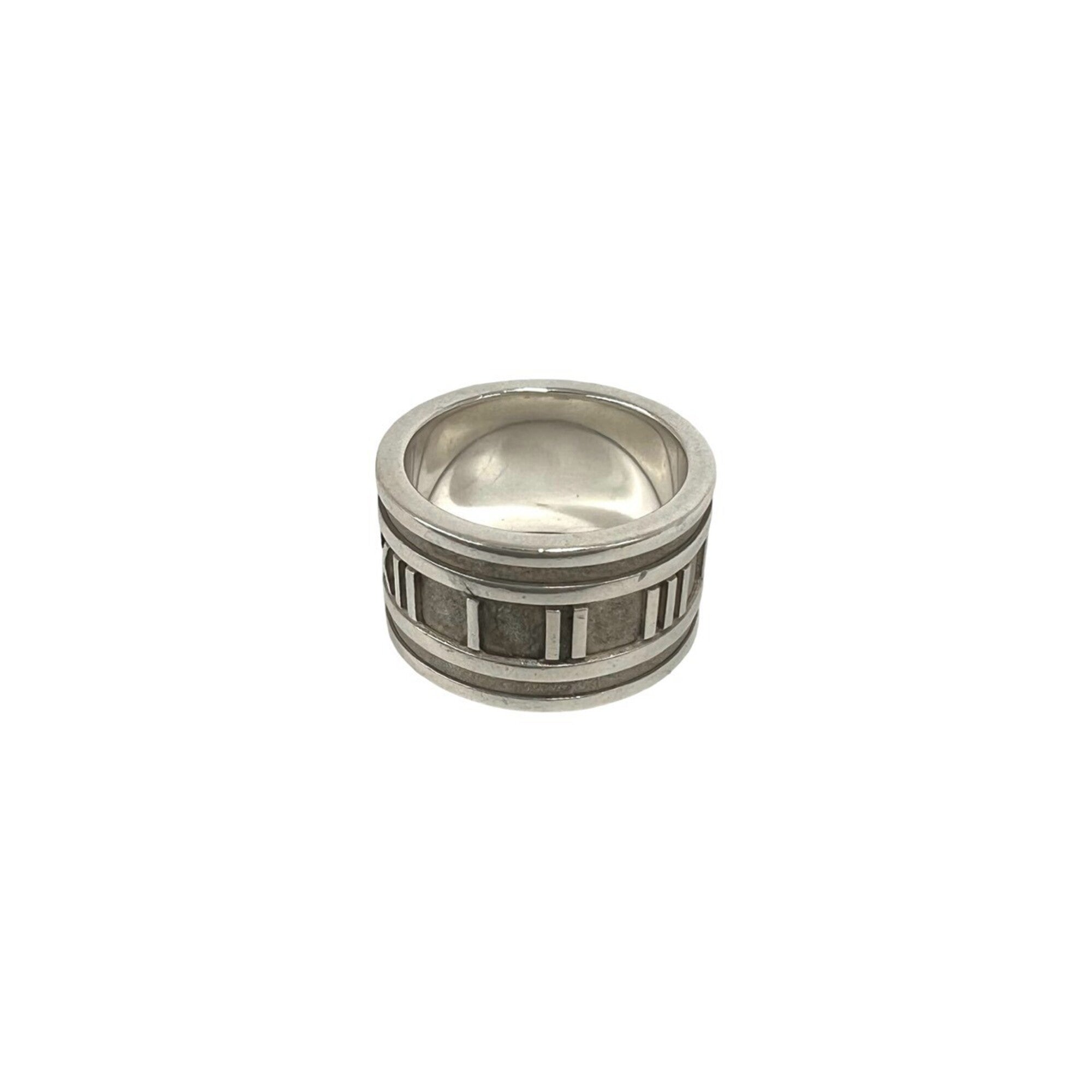 Tiffany Silver Silver 925 Band Ring (Pre-Owned)