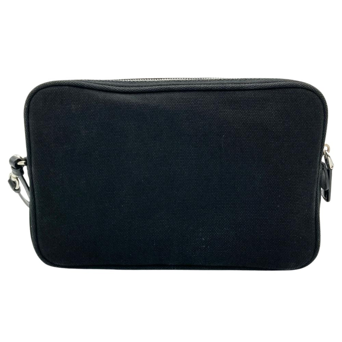 Prada Black Canvas Handbag Pouch (Pre-Owned)