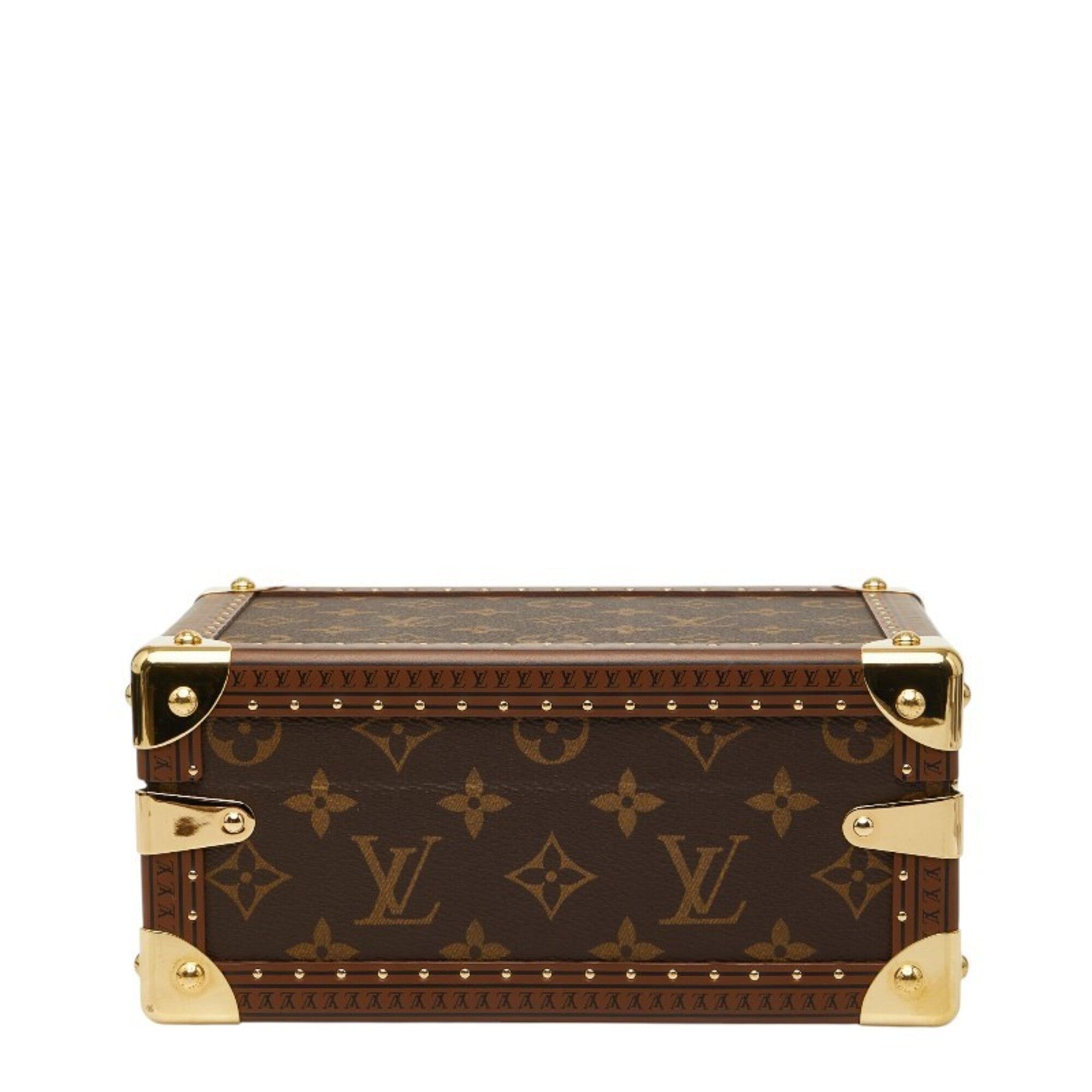 Louis Vuitton Brown Pvc Leather Handbag Shoulder Bag (Pre-Owned)