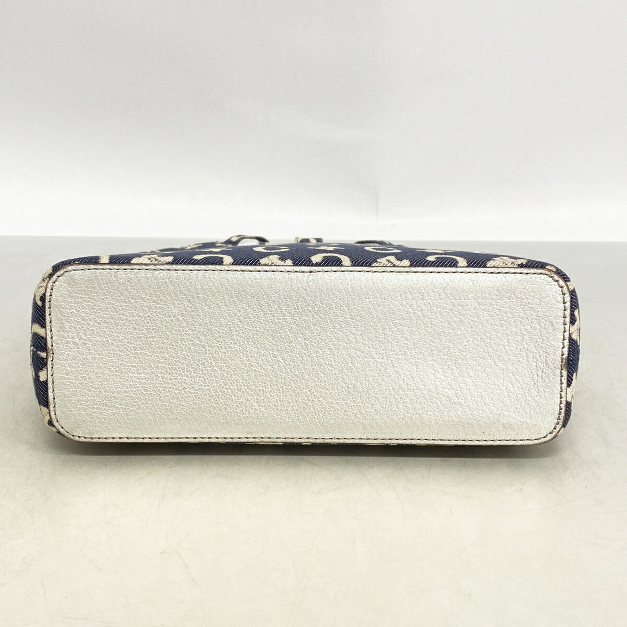 Celine Navy Denim Handbag (Pre-Owned)