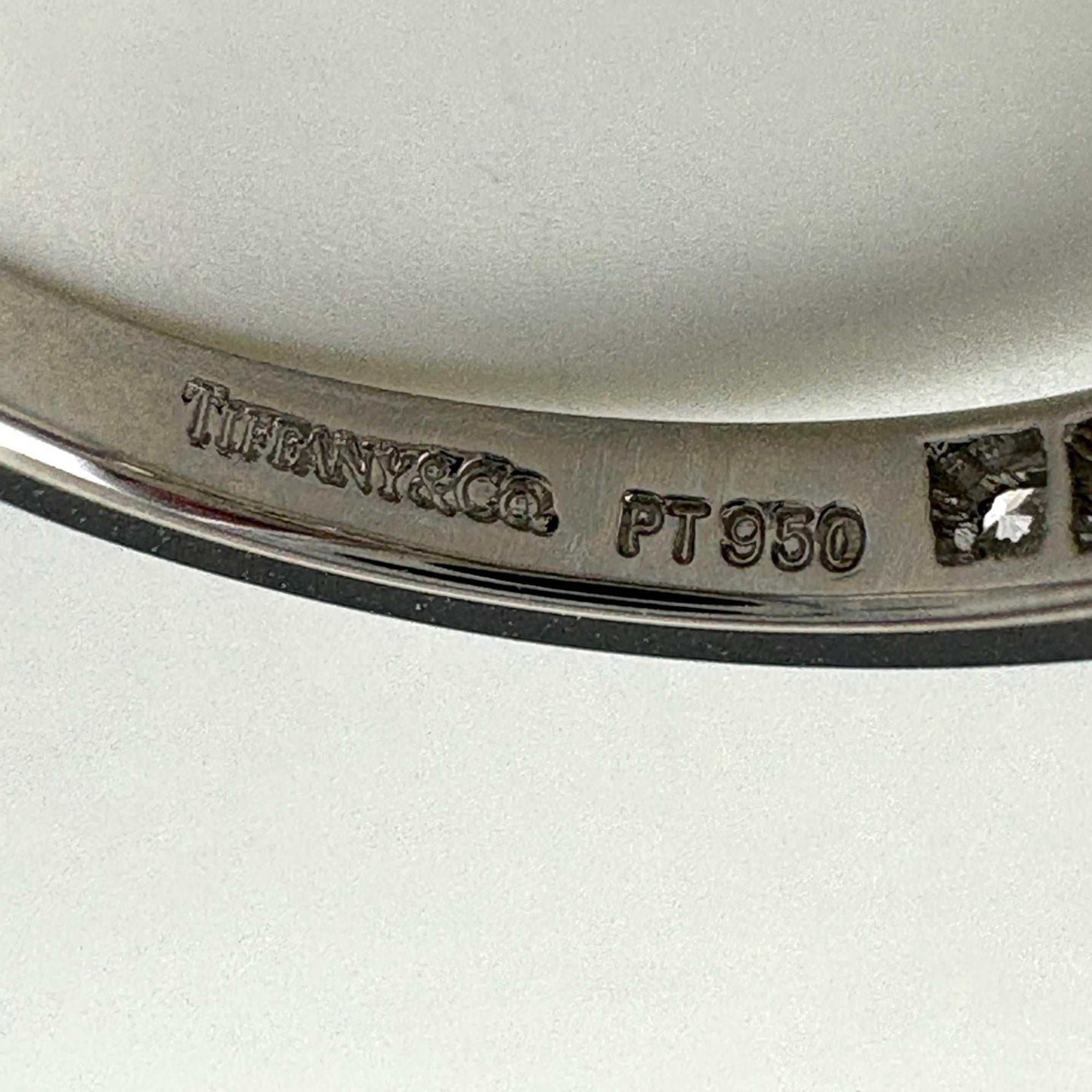 Tiffany Platinum 950 Band Ring (Pre-Owned)