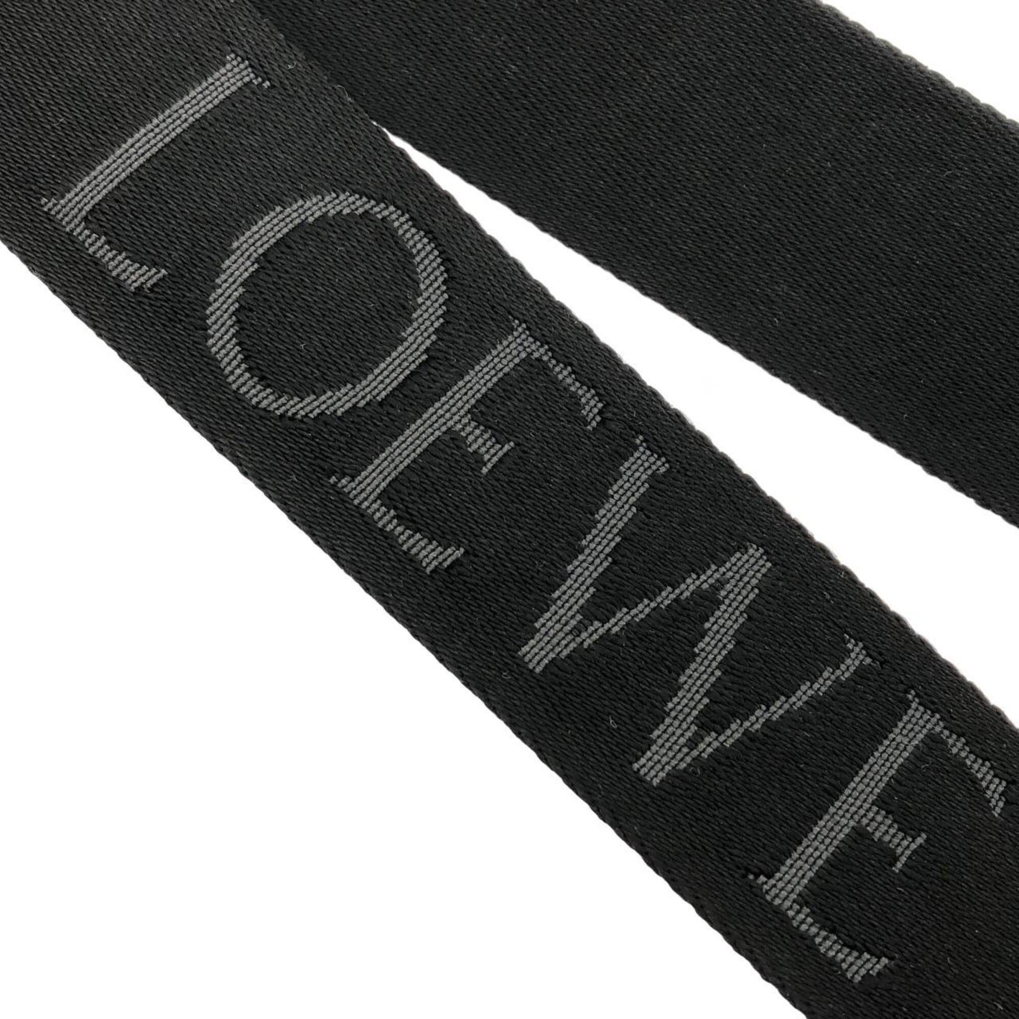 Loewe Black Leather Shoulder Bag (Pre-Owned)