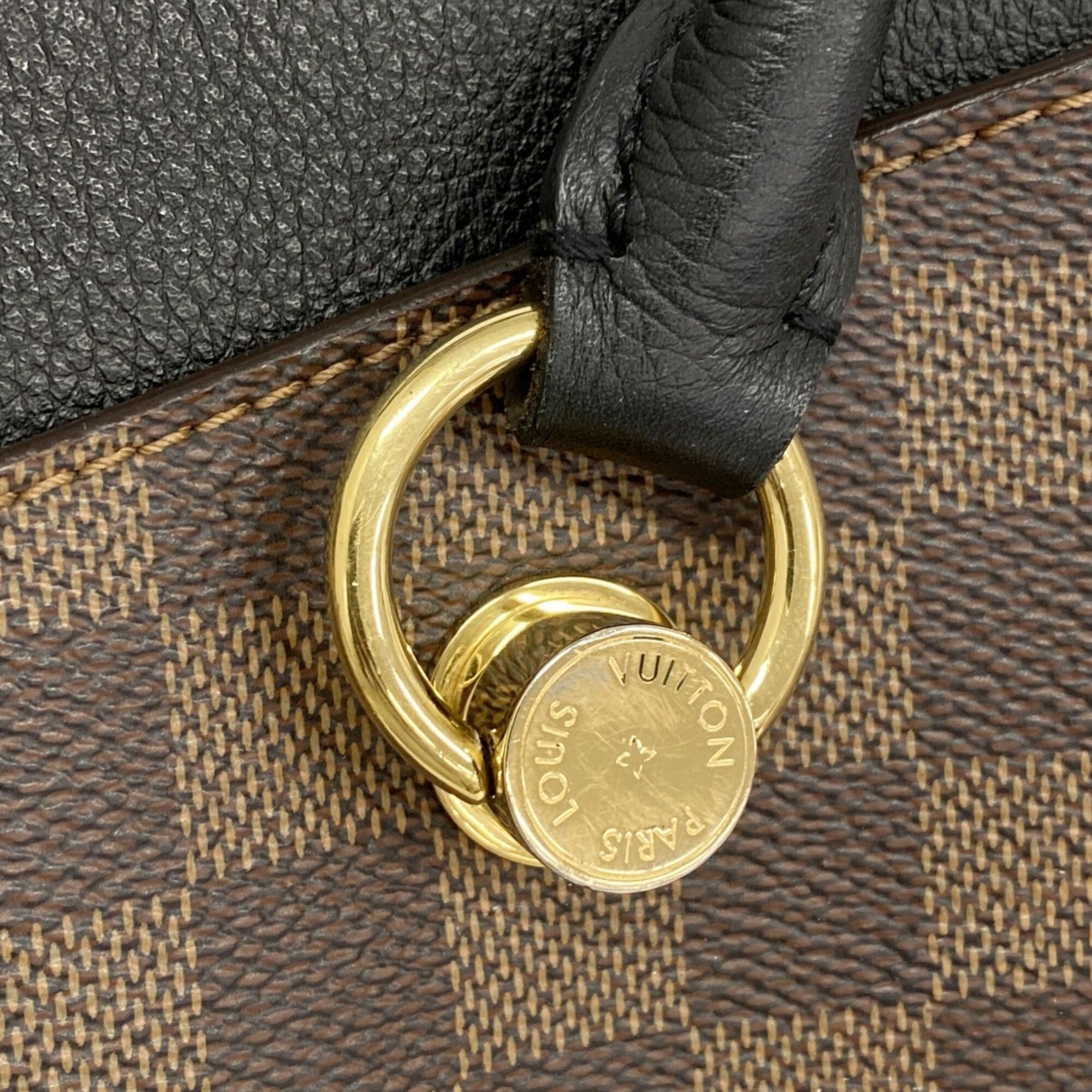 Louis Vuitton Ebene Noir Tote Bag (Pre-Owned)