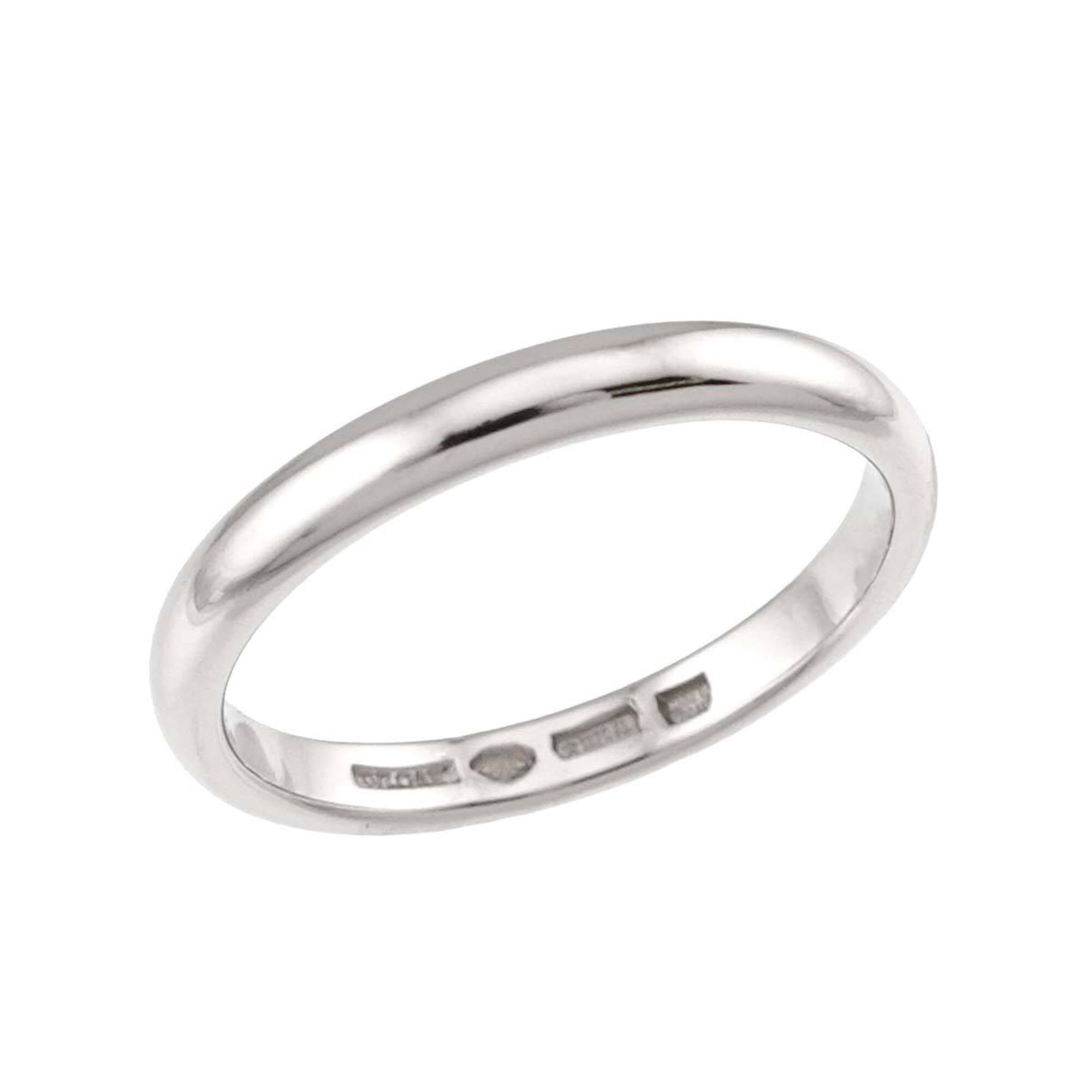 Bvlgari Platinum 950 Band Ring (Pre-Owned)