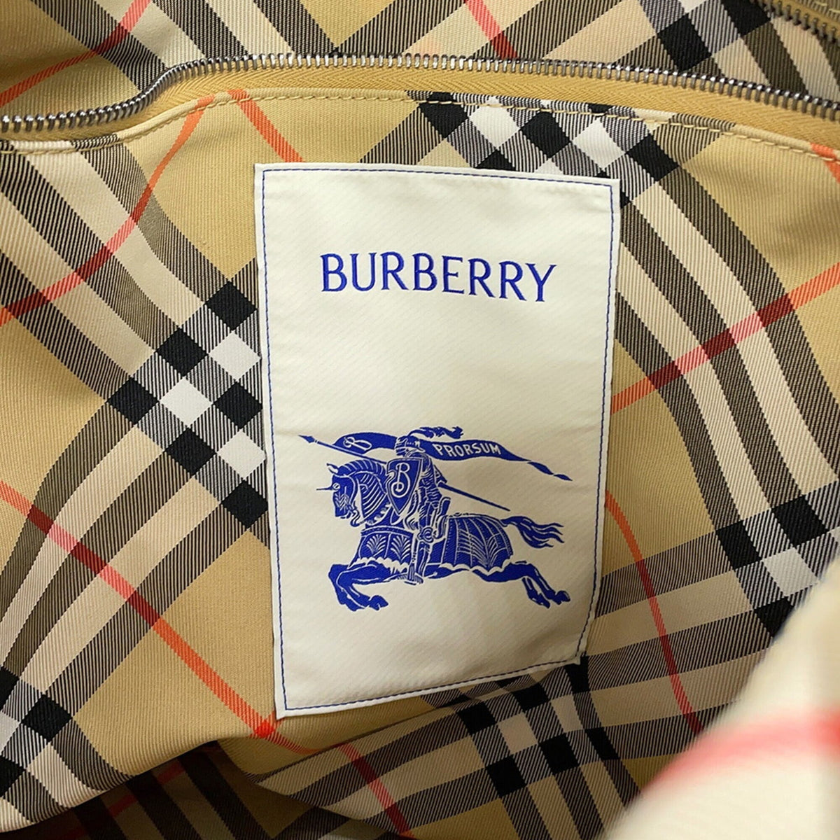 Burberry Sand Handbag Tote Bag (Pre-Owned)