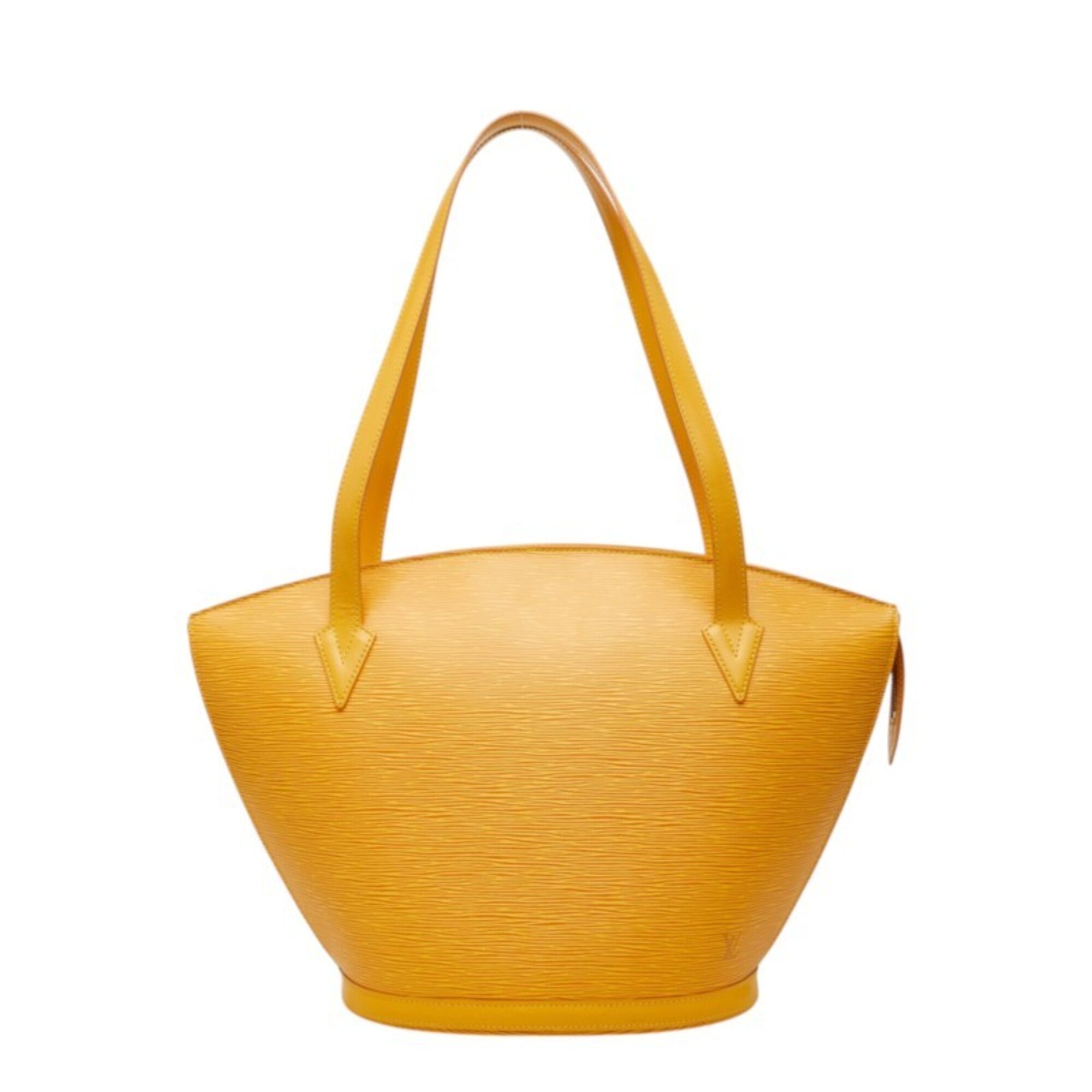 Louis Vuitton Yellow Leather Shoulder Bag (Pre-Owned)