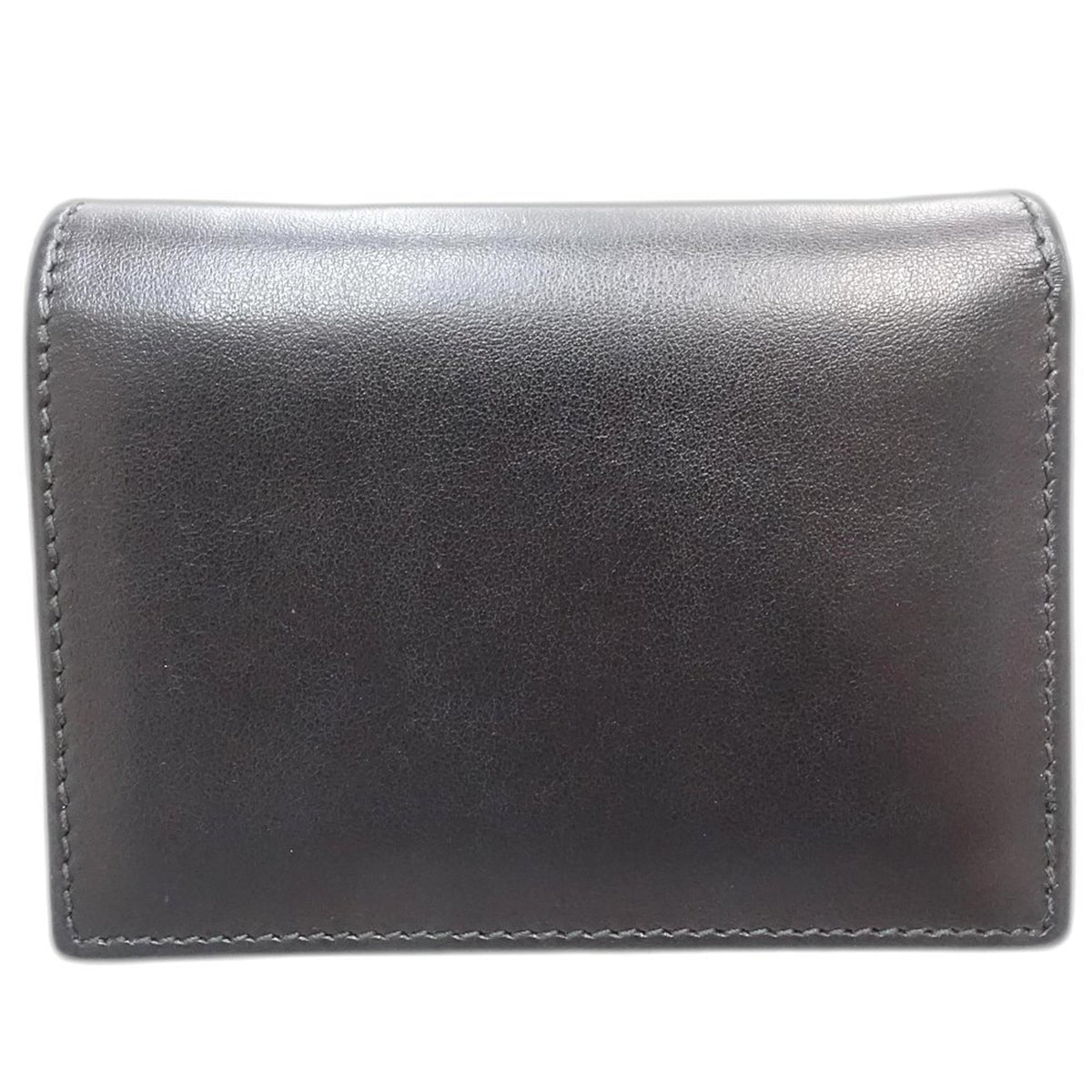 Salvatore Ferragamo Black Multi-Color Leather Wallet (Bi-Fold) (Pre-Owned)