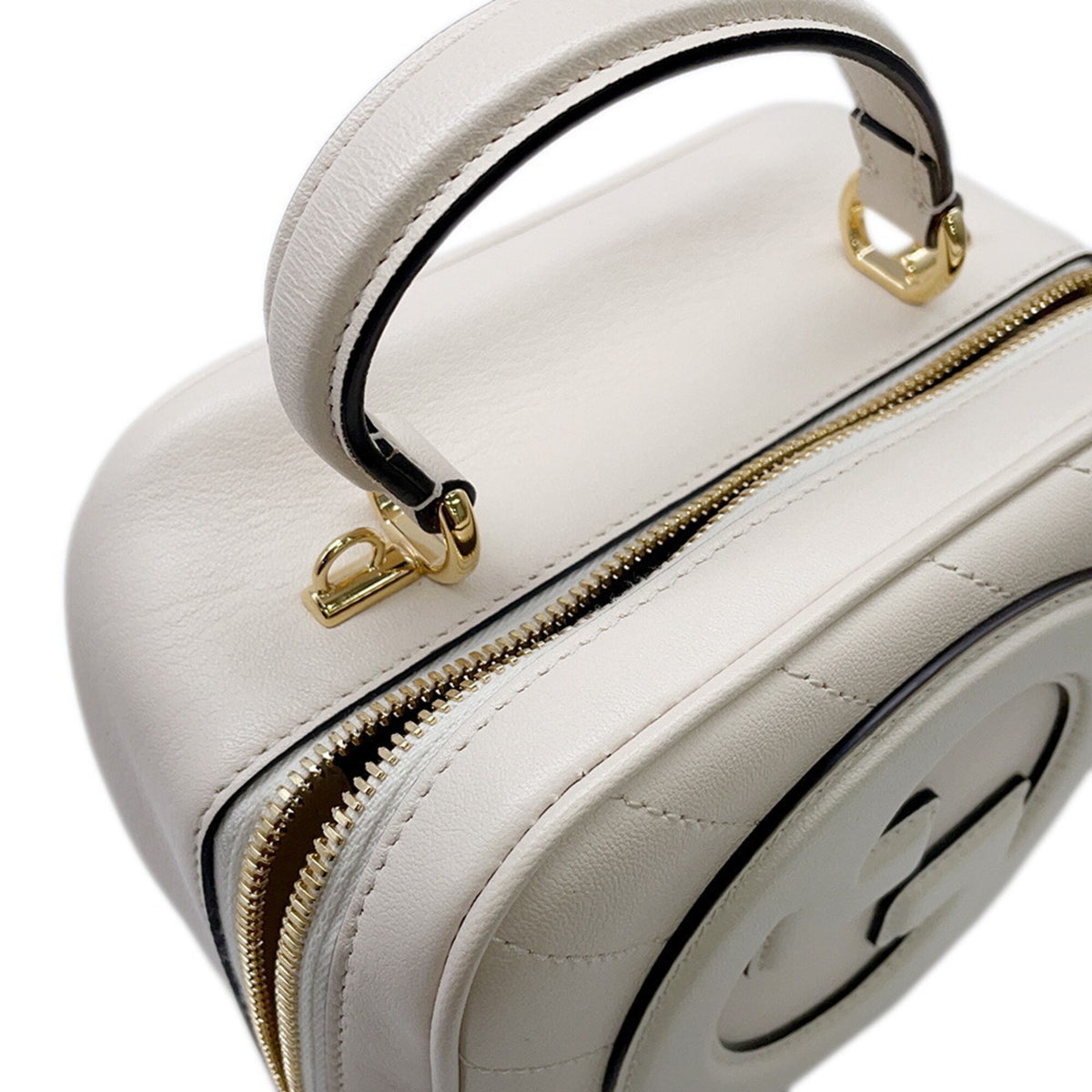 Gucci Beige Leather Handbag (Pre-Owned)