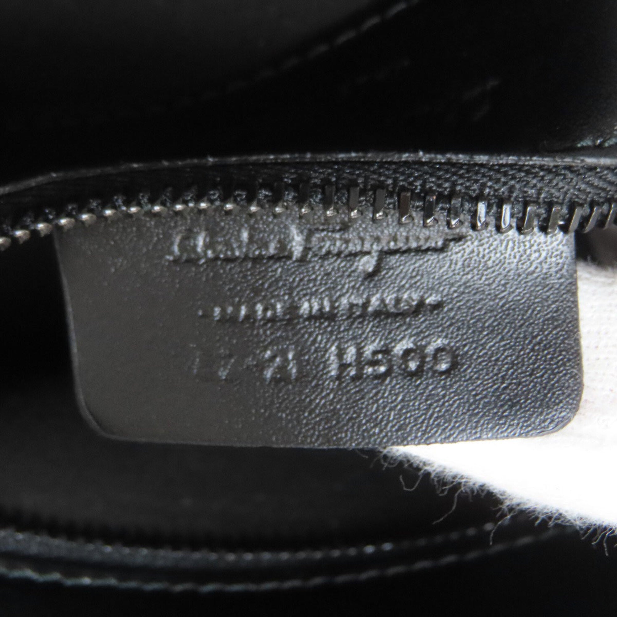 Salvatore Ferragamo Black Leather Tote Bag (Pre-Owned)
