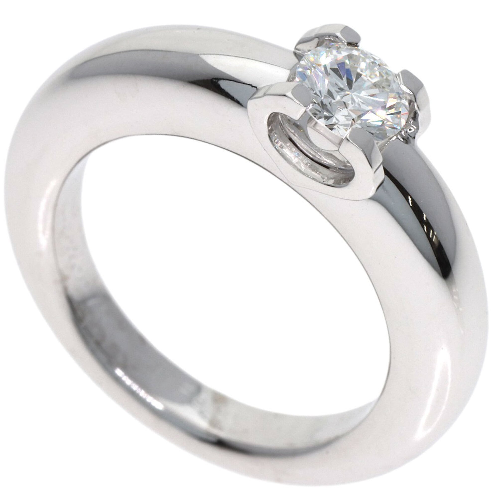 Cartier White Gold White Gold (18K) Band Ring (Pre-Owned)