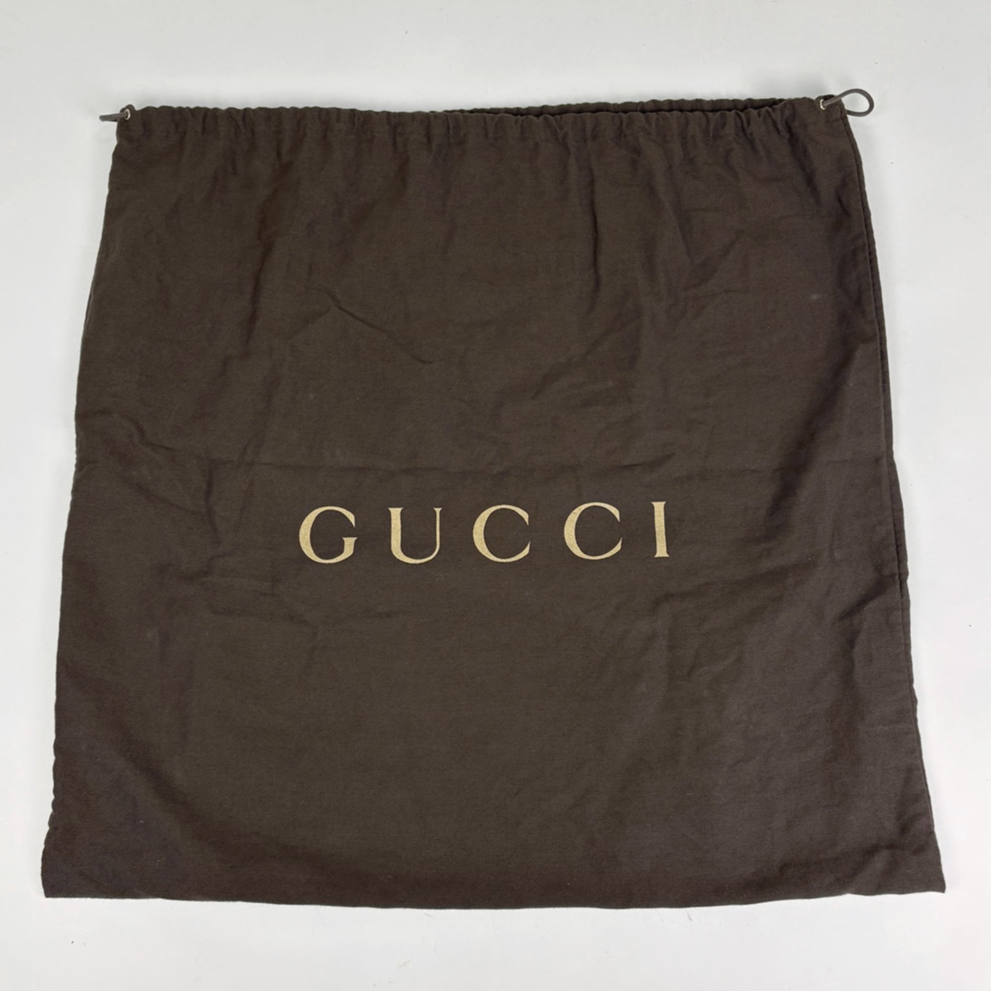 Gucci Guccissima Brown Leather Gg Leather Bamboo Handbag (Pre-Owned)