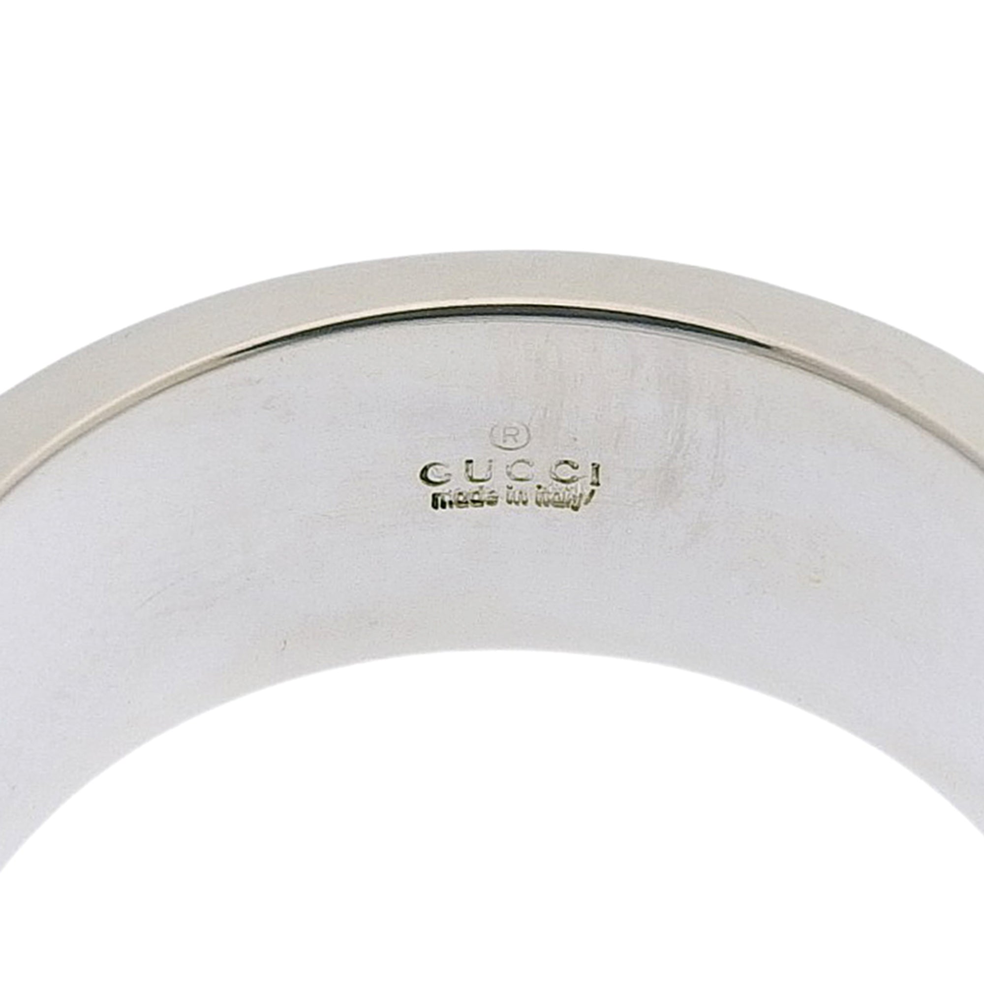 Gucci Silver 925 Band Ring (Pre-Owned)
