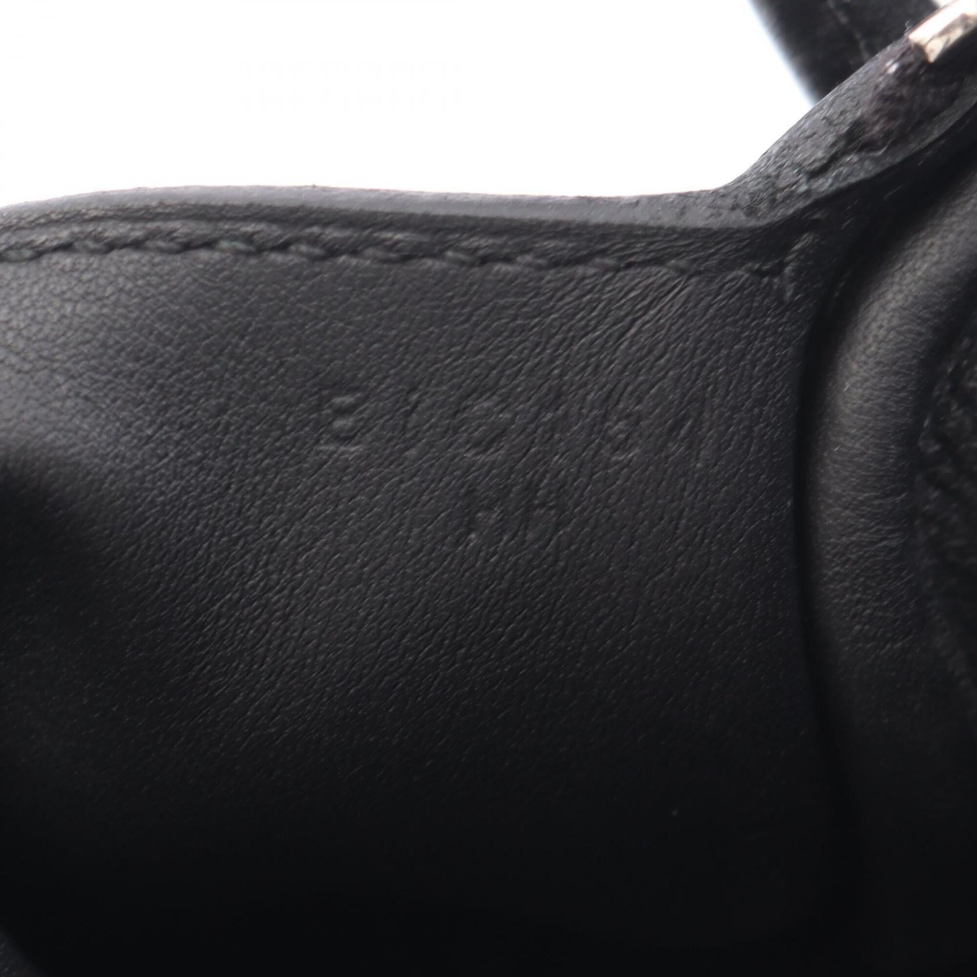 Hermes Lindy Black Taurillon Clemence Leather Handbag Shoulder Bag (Pre-Owned)