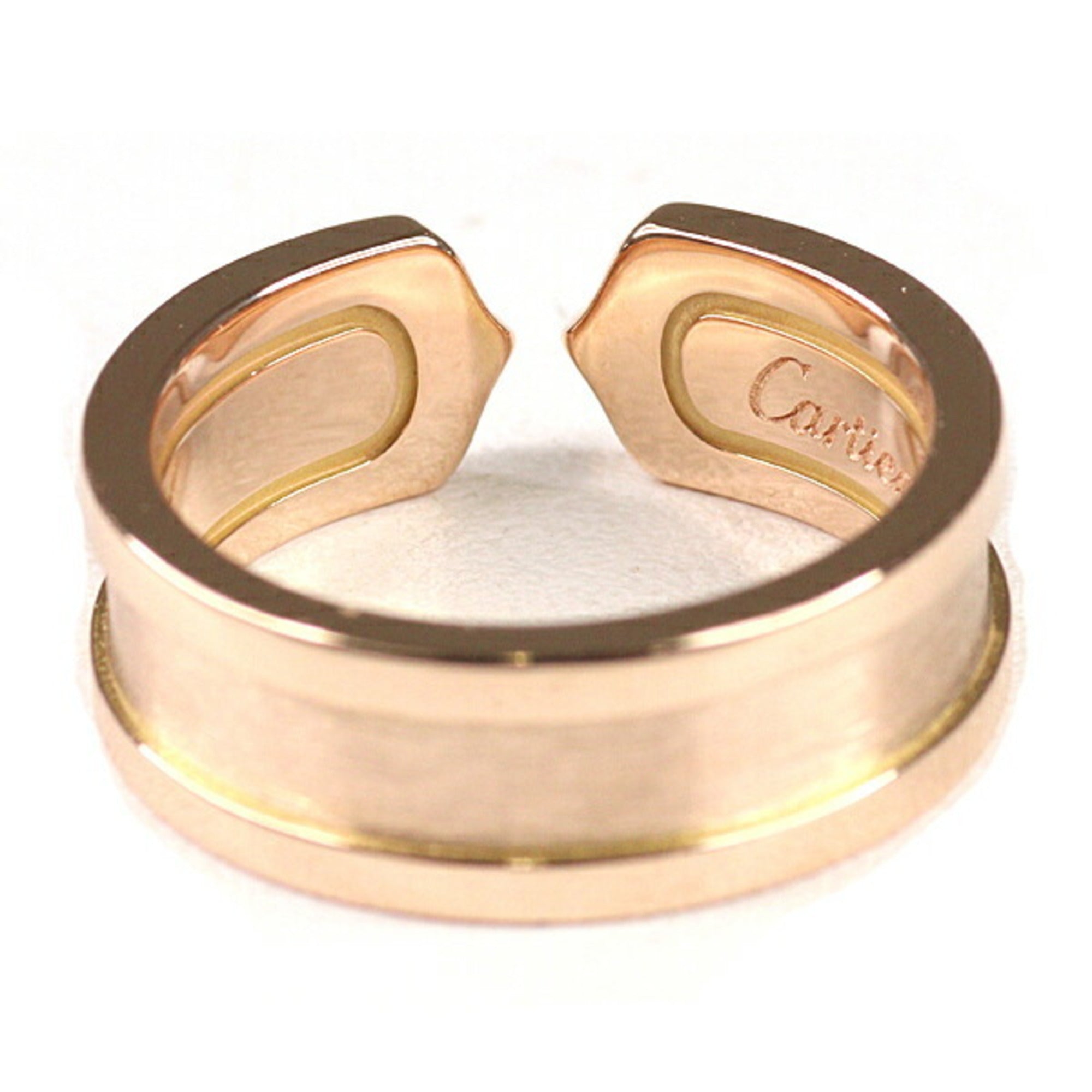 Cartier C2 Pink Gold Pink Gold (18K) Band Ring (Pre-Owned)