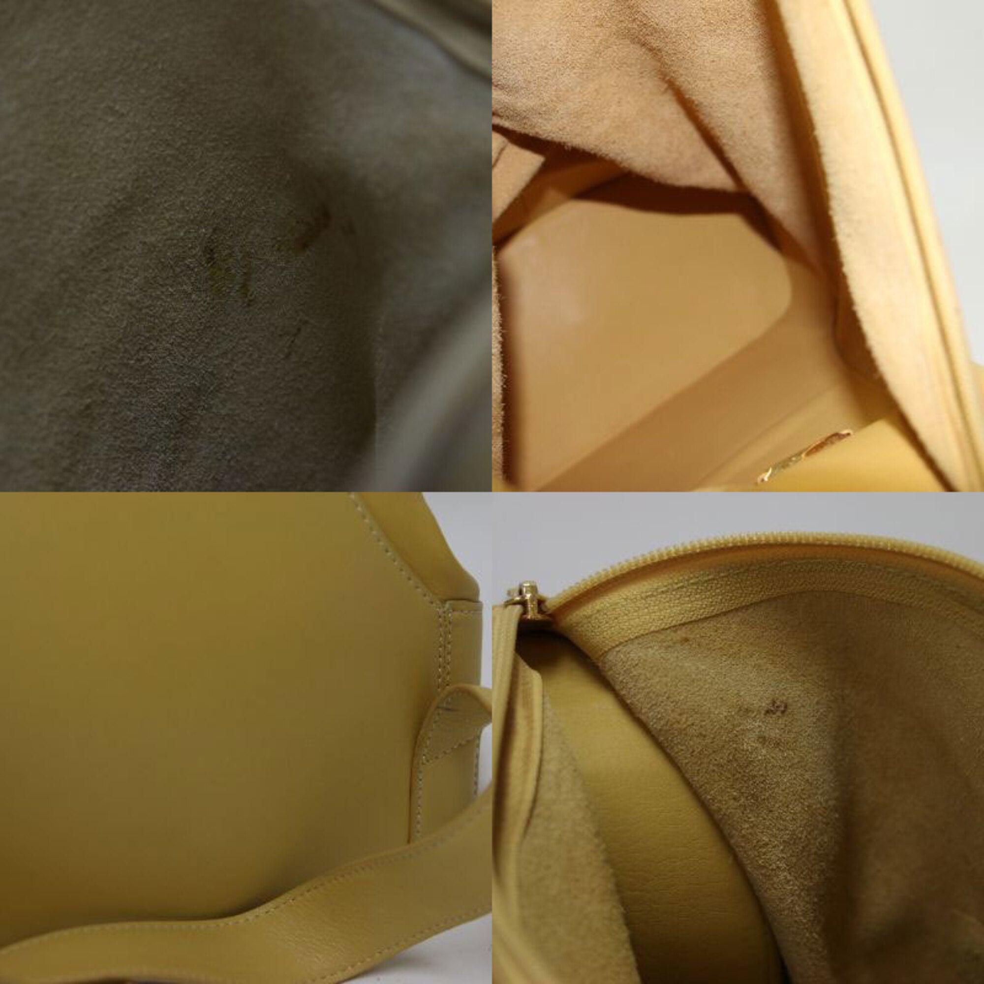 Loewe Yellow Leather Backpack (Pre-Owned)