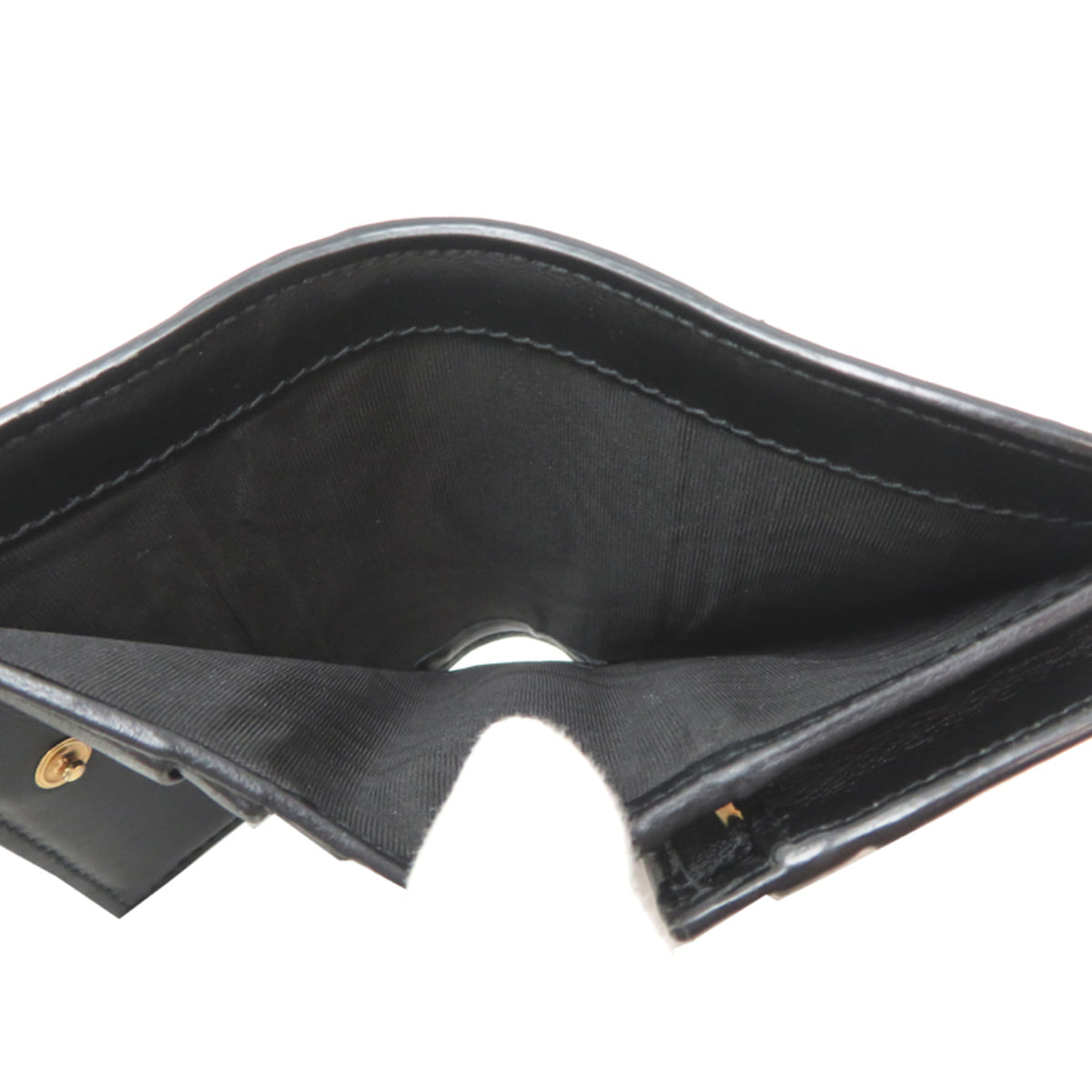 Gucci Black Leather Wallet (Bi-Fold) (Pre-Owned)