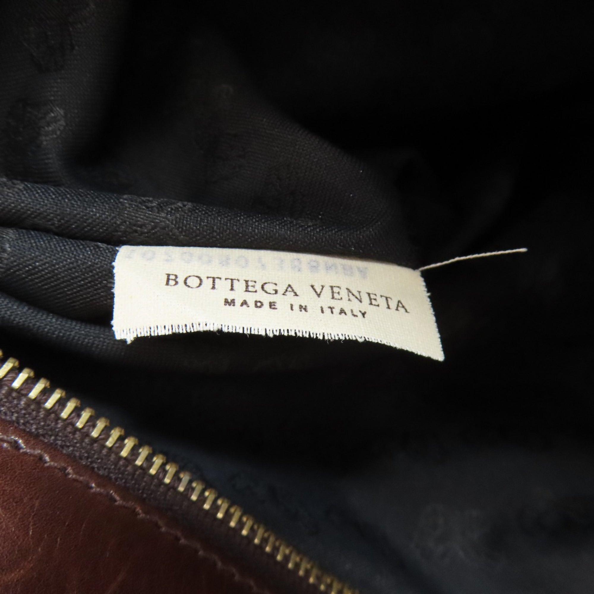 Bottega Veneta Black Brown Pvc Tote Bag (Pre-Owned)