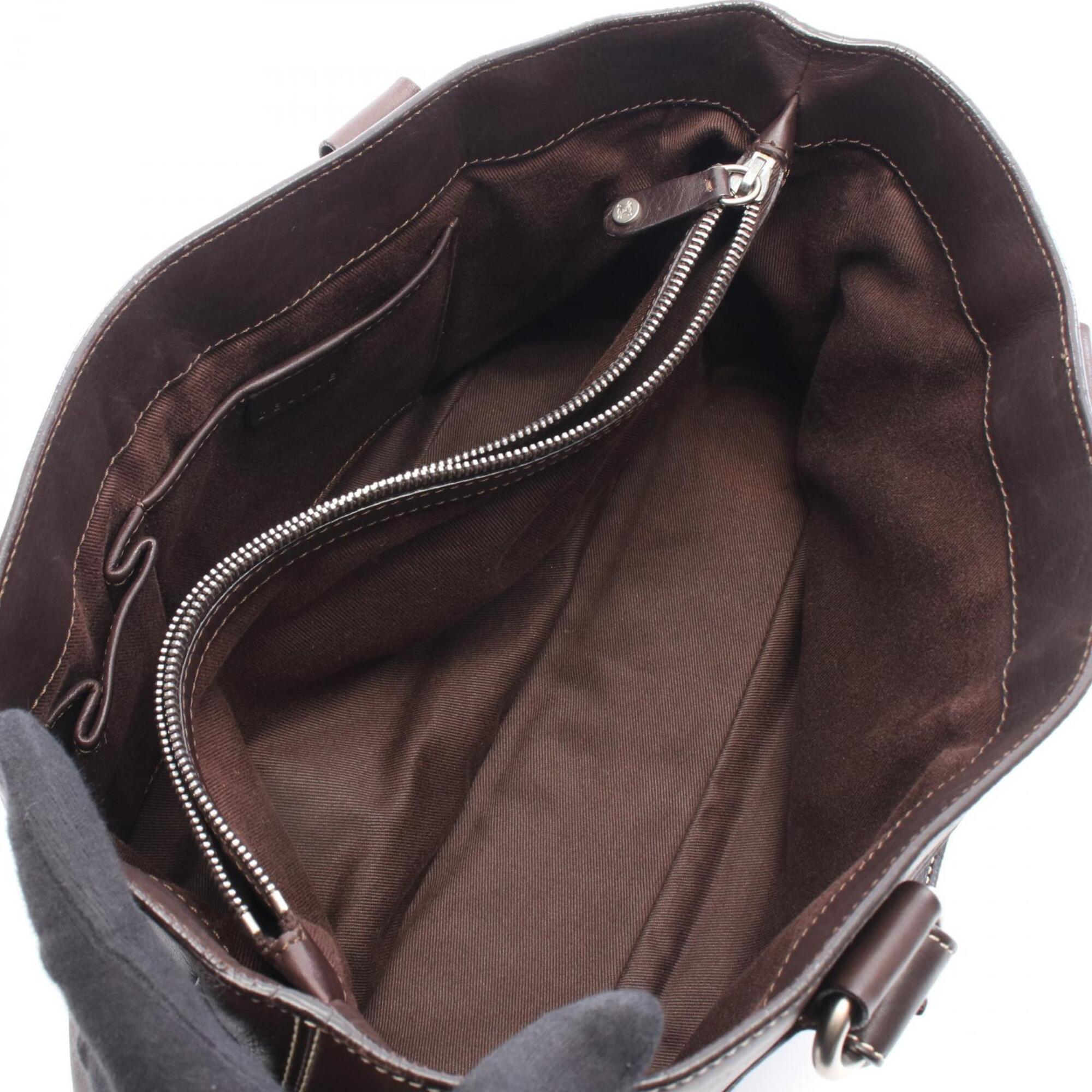 Celine Brown Leather Handbag (Pre-Owned)