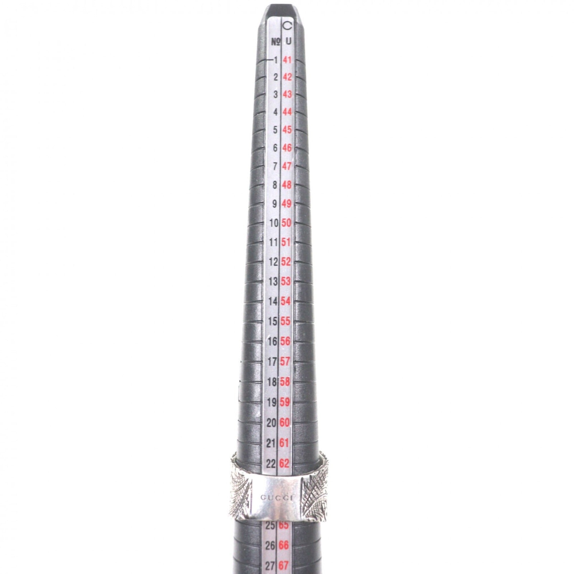 Gucci Silver 925 Band Ring (Pre-Owned)