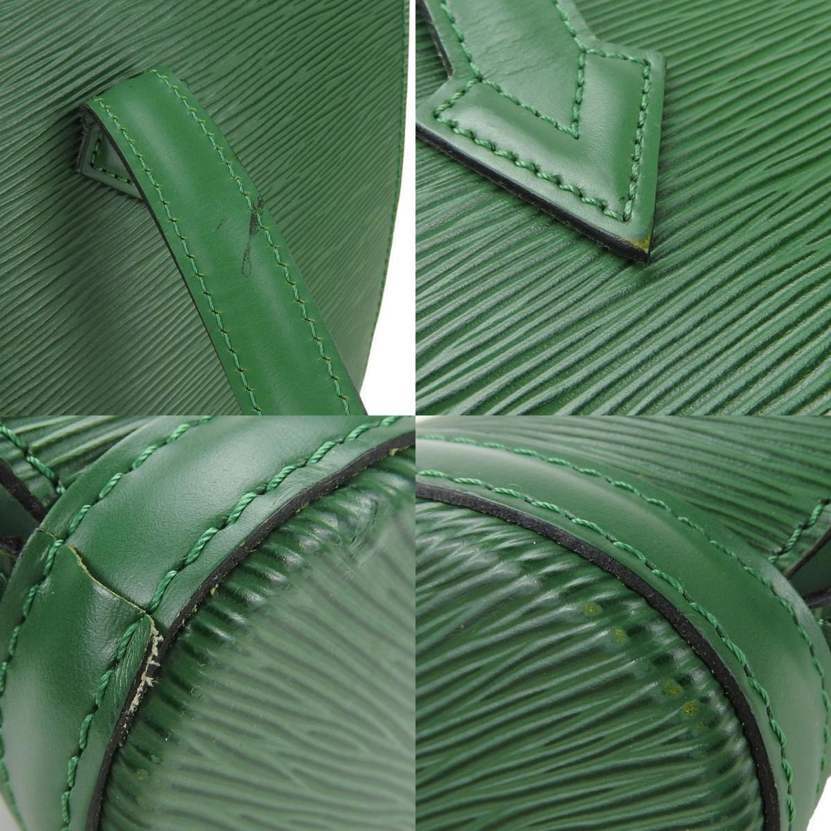 Louis Vuitton Borneo Green Epi Leather Handbag (Pre-Owned)