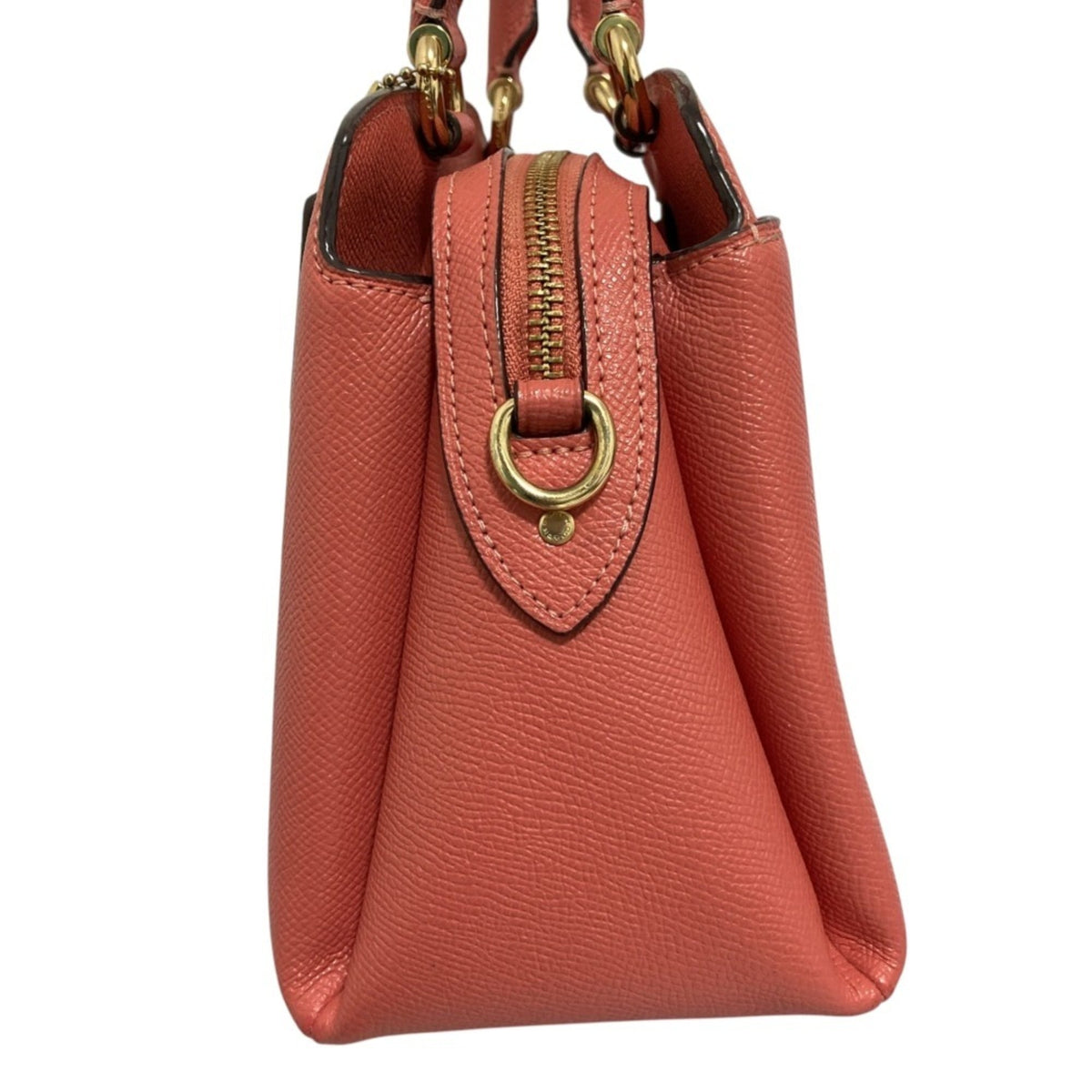 Coach Pink Leather Handbag (Pre-Owned)