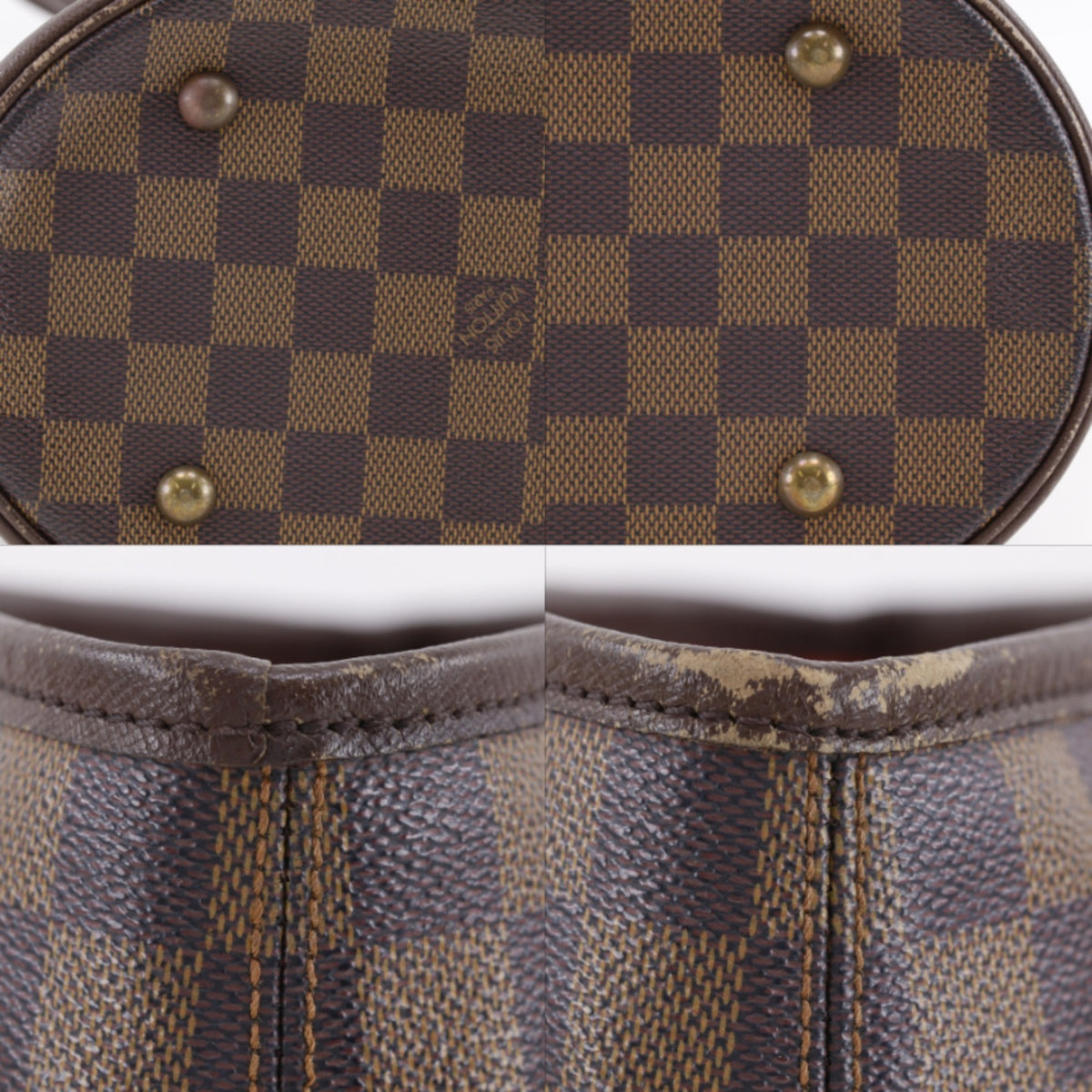Louis Vuitton Brown Damier Canvas Tote Bag (Pre-Owned)