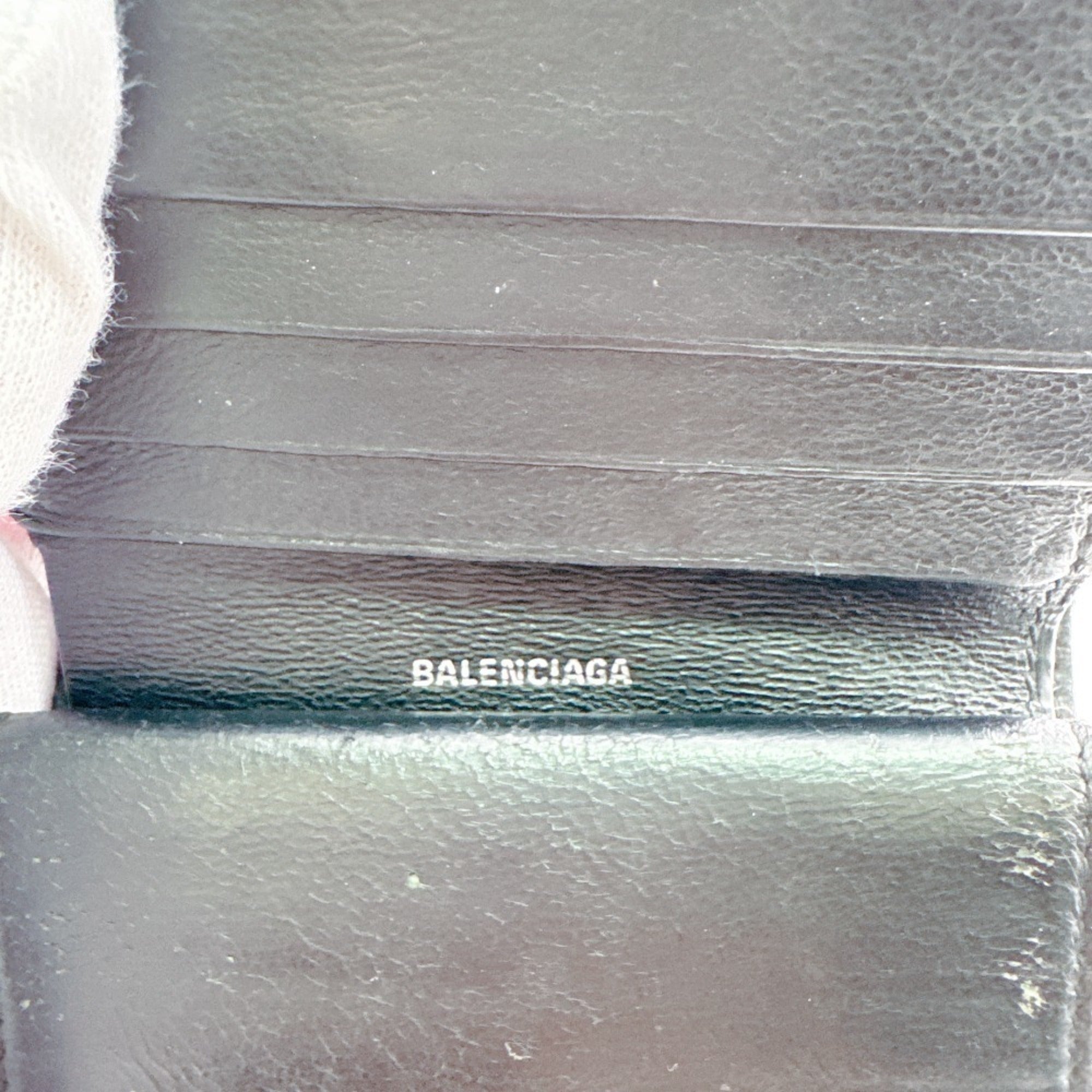 Balenciaga Black Leather Wallet (Bi-Fold) (Pre-Owned)