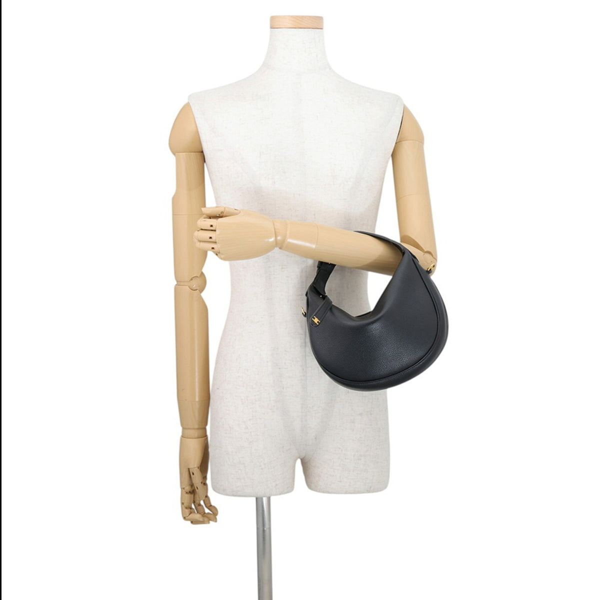 Celine Black Leather Handbag Shoulder Bag (Pre-Owned)