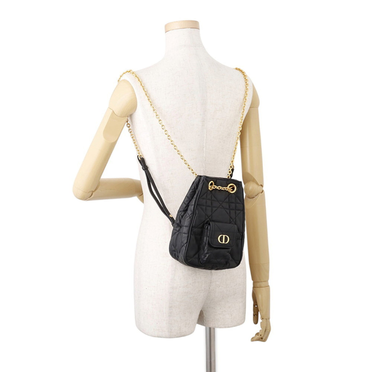 Christian Dior Black Leather Handbag (Pre-Owned)